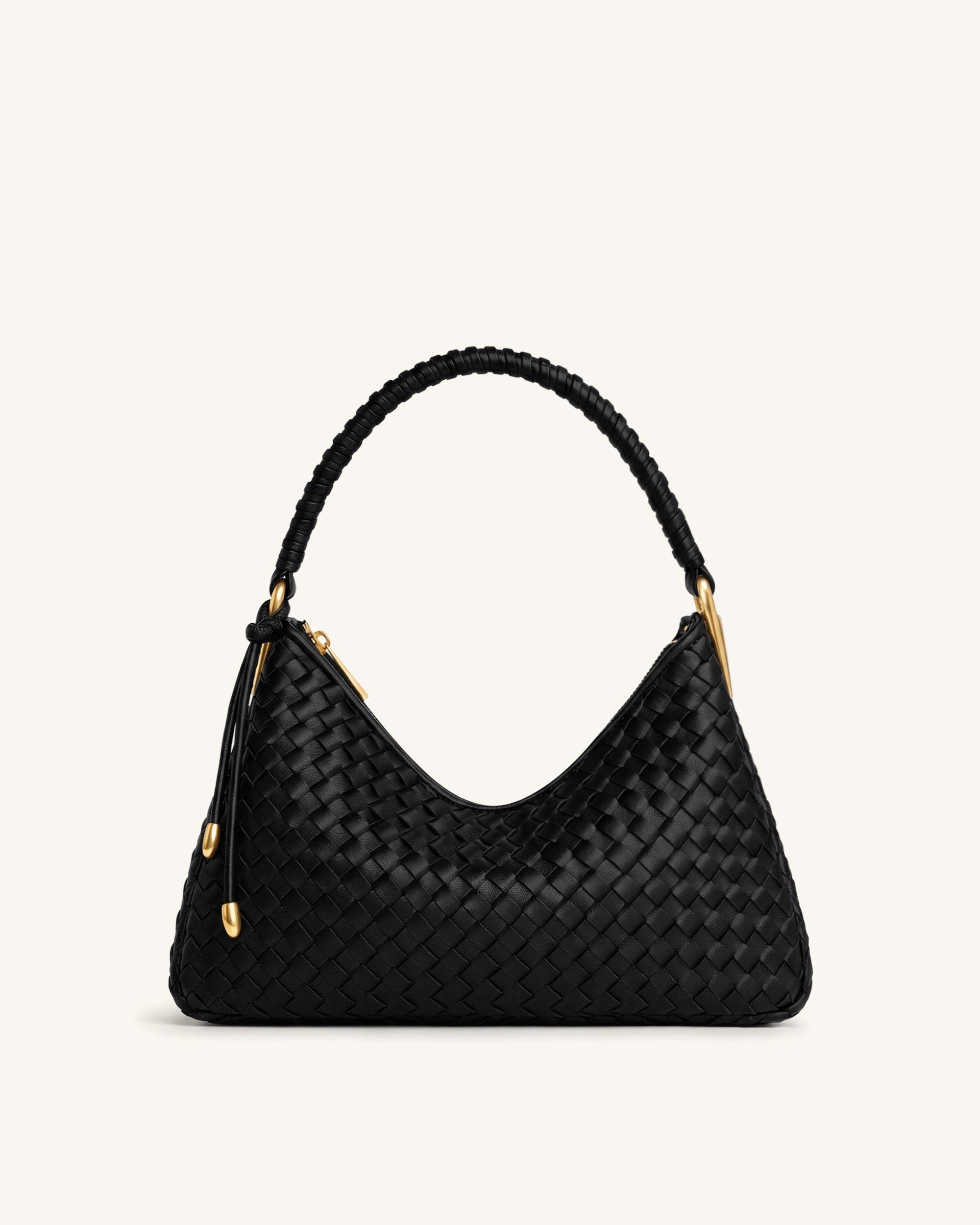 Jw Pei Lorena Woven Shoulder Bag Camel