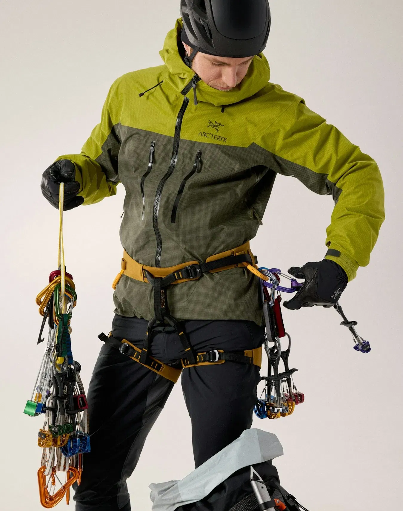 Arc'teryx Outlet Alpha Jacket Men's Olive Moss Tatsu
