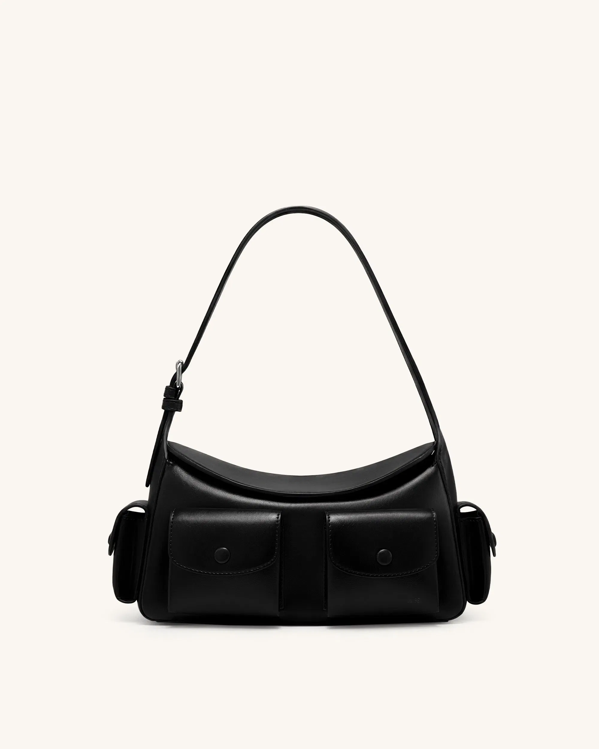 Jw Pei Corinne Multi Pocket Shoulder Bag Black
