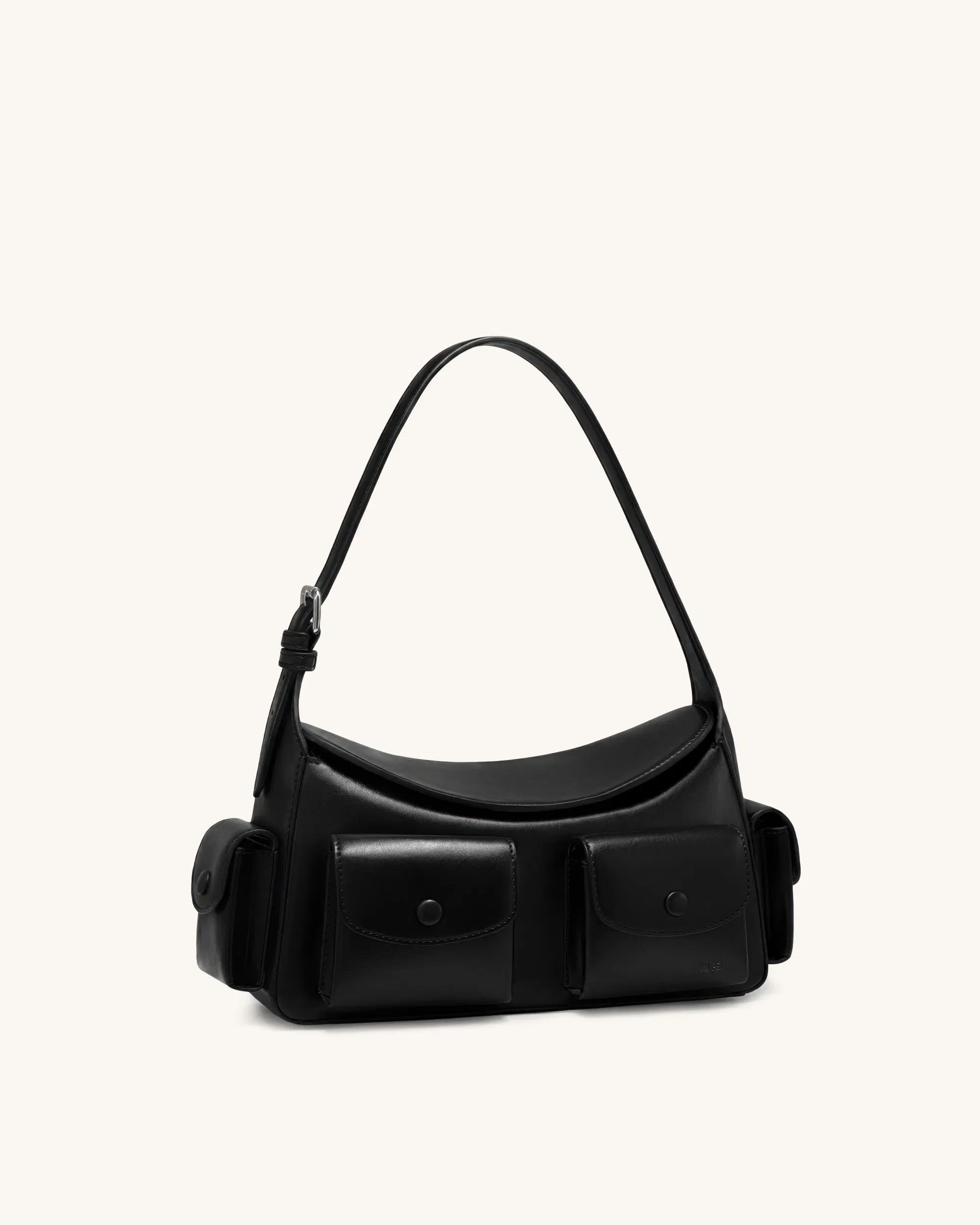 Jw Pei Corinne Multi Pocket Shoulder Bag Black