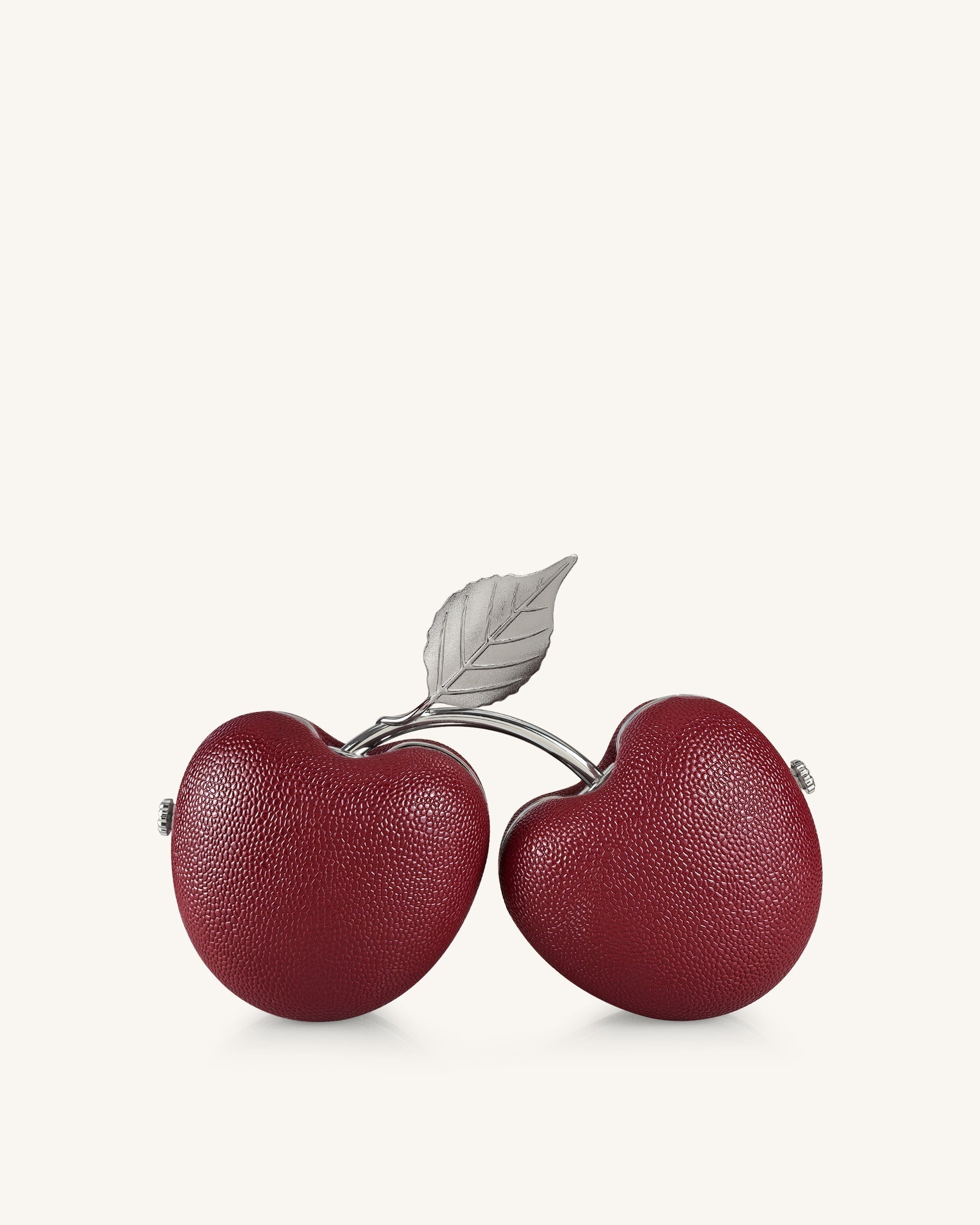 Jw Pei Aureline Cherry Shaped Clutch Red