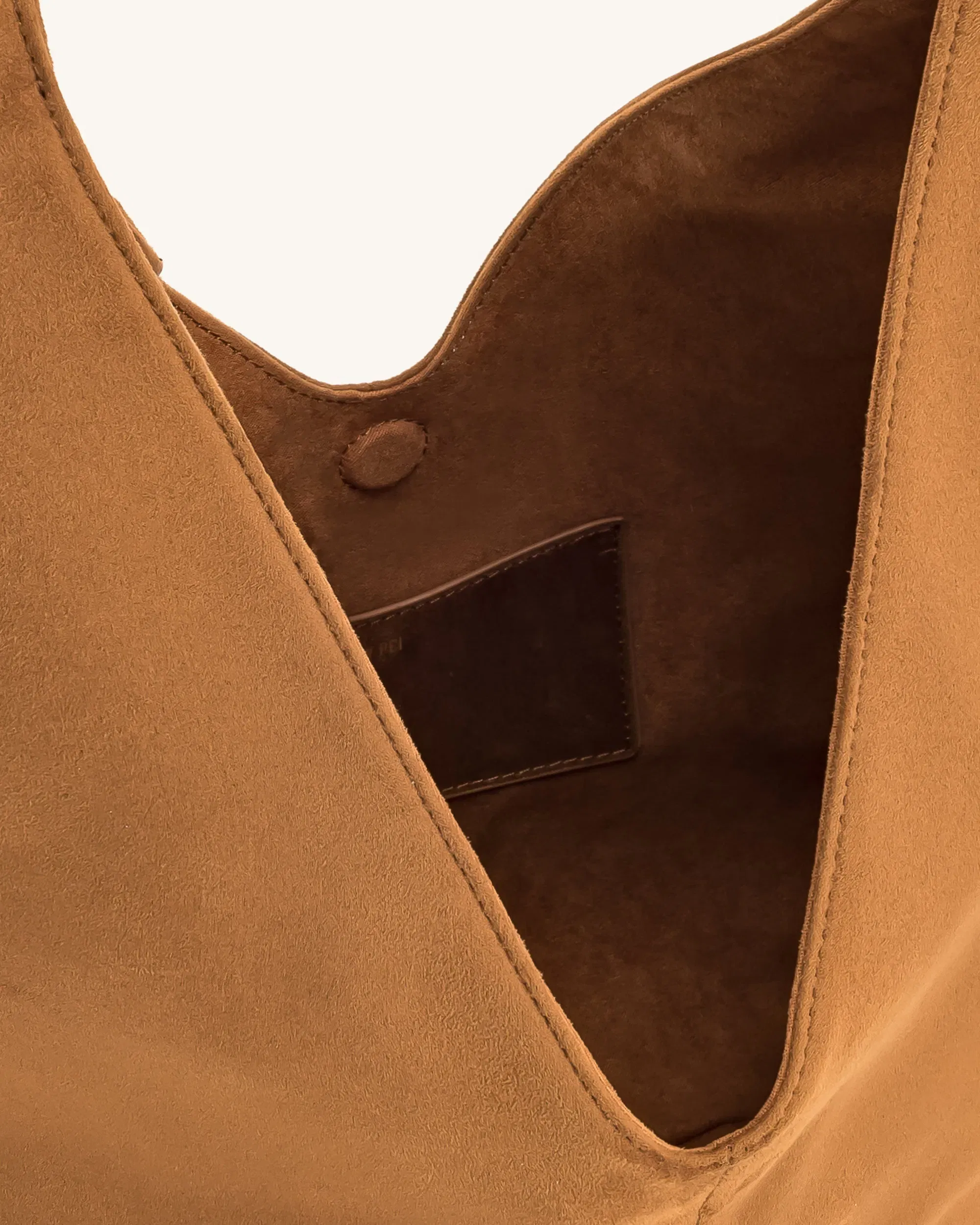 Jw Pei Dara Faux Suede Hobo Bag Yellowish Brown