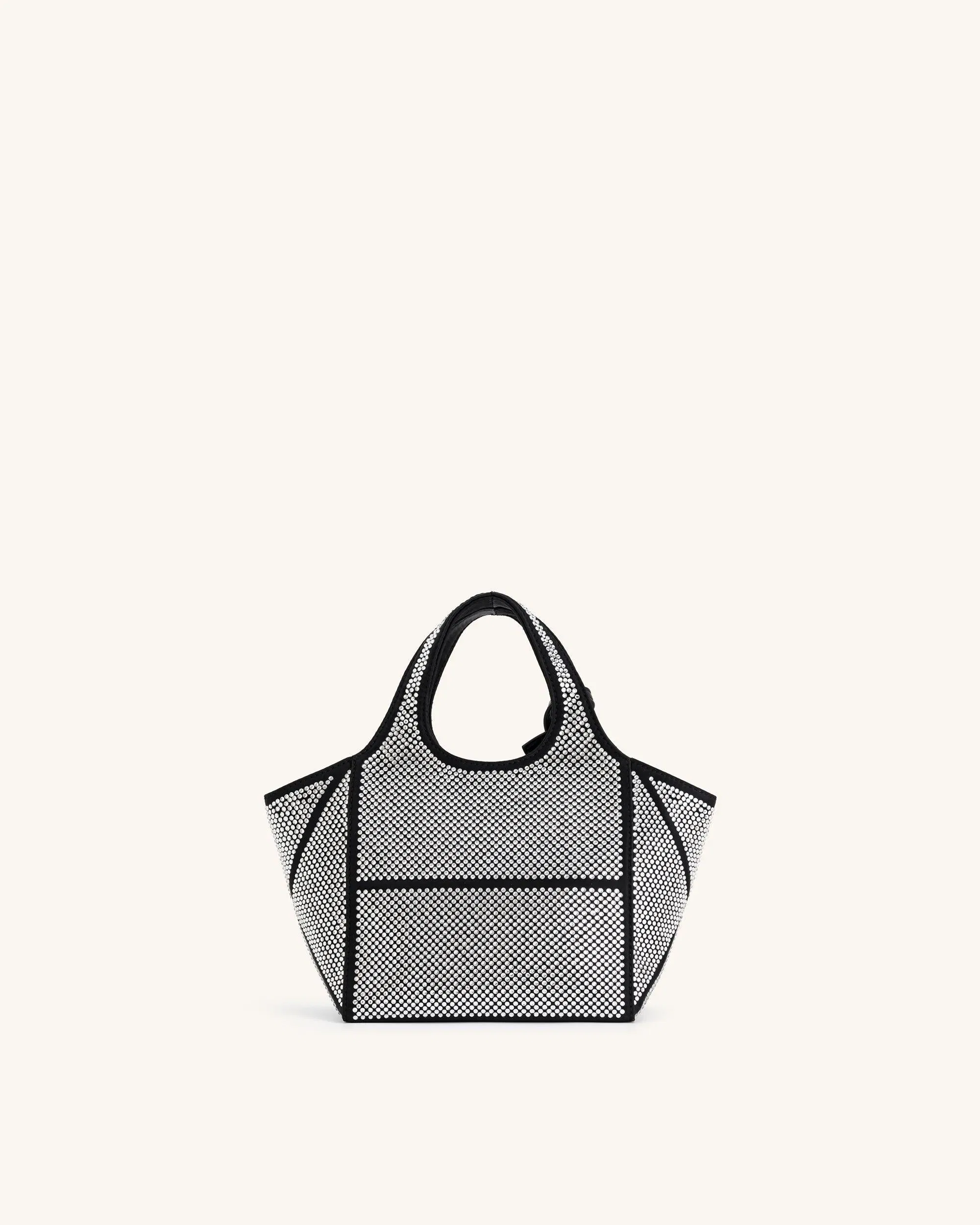 Jw Pei Eliana Artificial Crystal Mini Tote Bag Anthracite