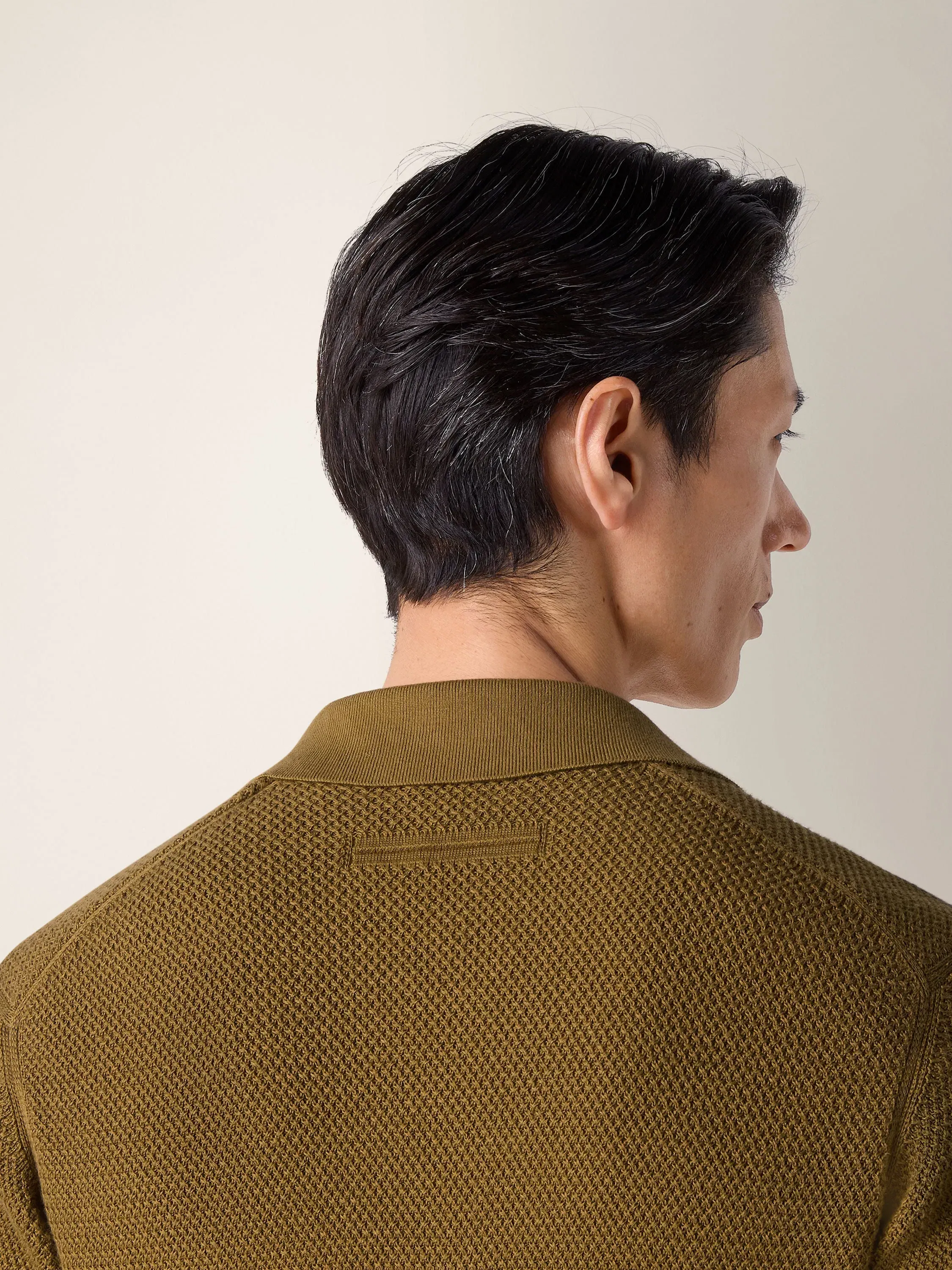 Zegna Olive Green Premium Cotton Polo Shirt