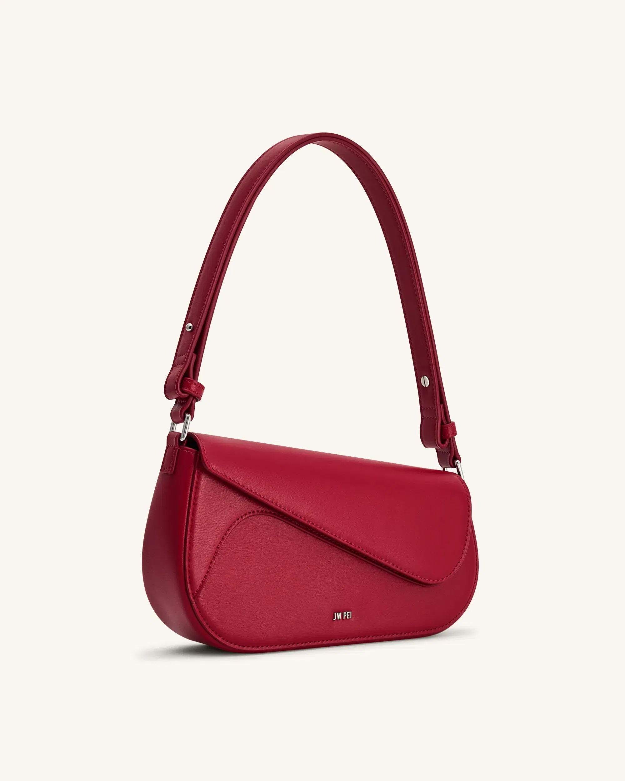 Jw Pei Addisyn Shoulder Bag Deep Claret