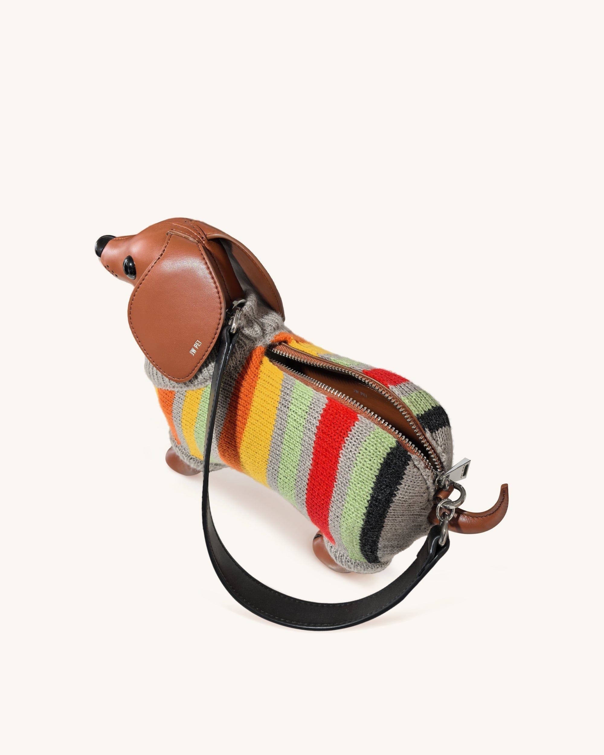 Jw Pei Addison Dachshund Handbag Multicolor