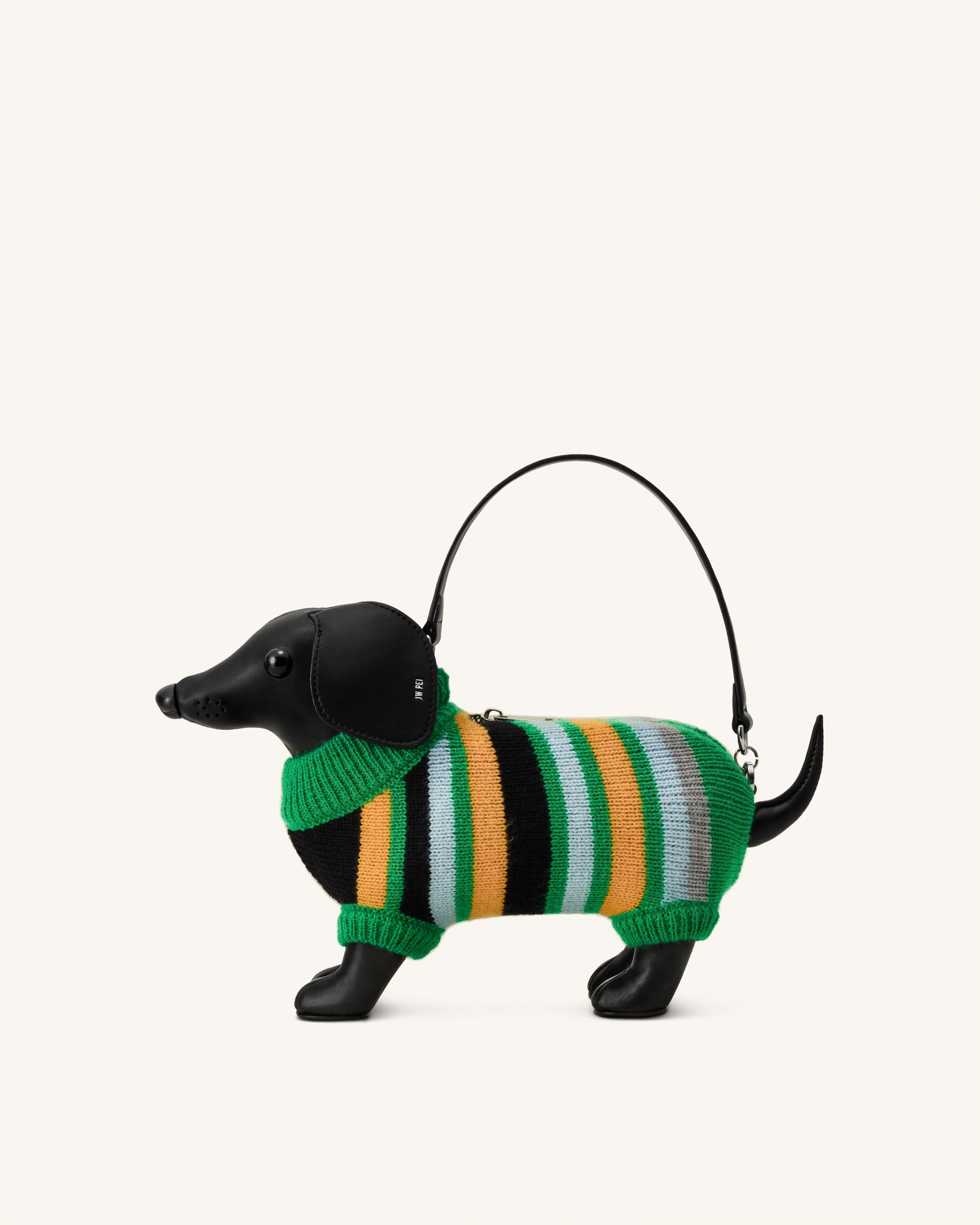 Jw Pei Addison Dachshund Handbag Multicolor