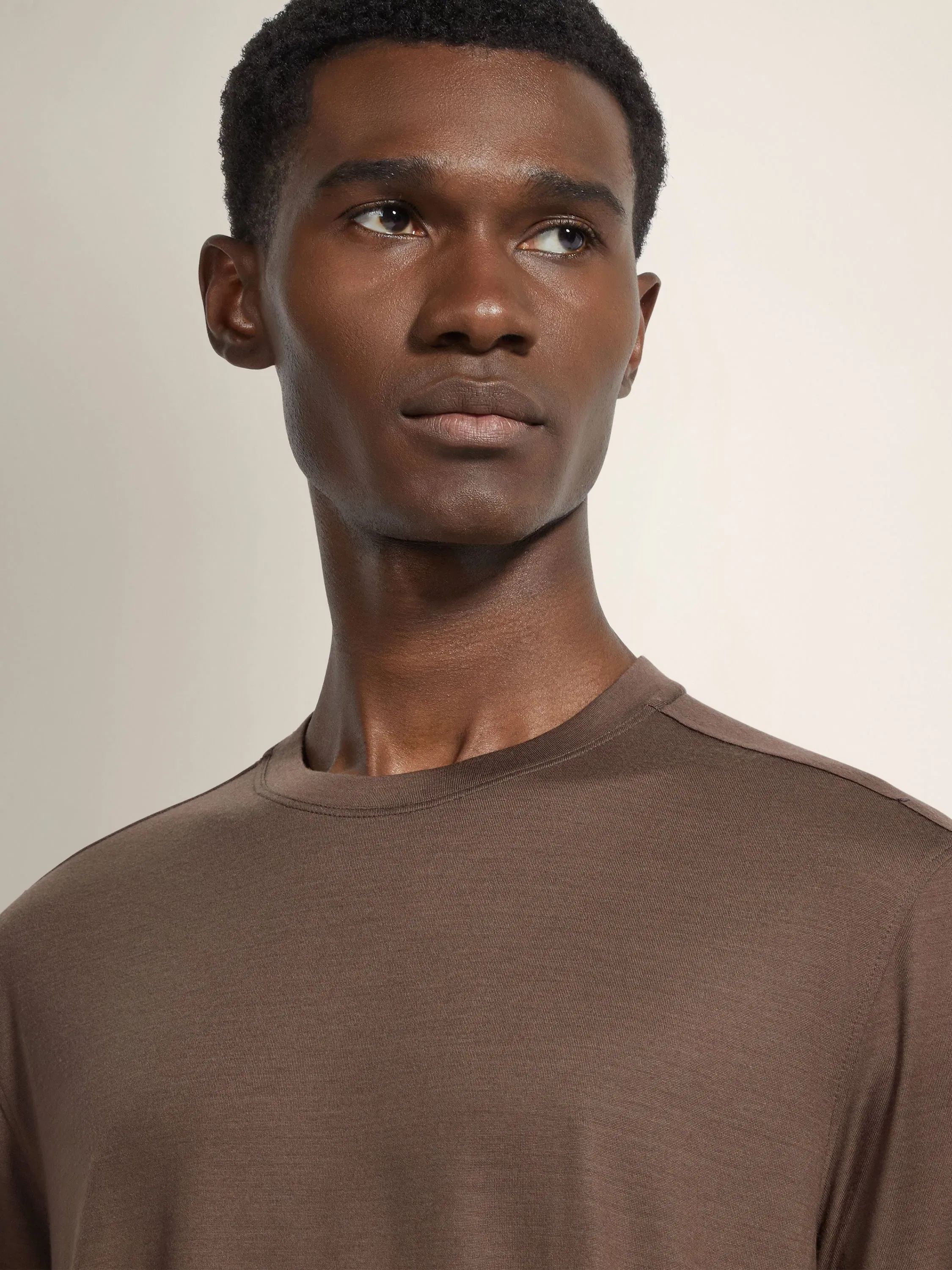 Zegna Brown Vellus Aureum T-Shirt