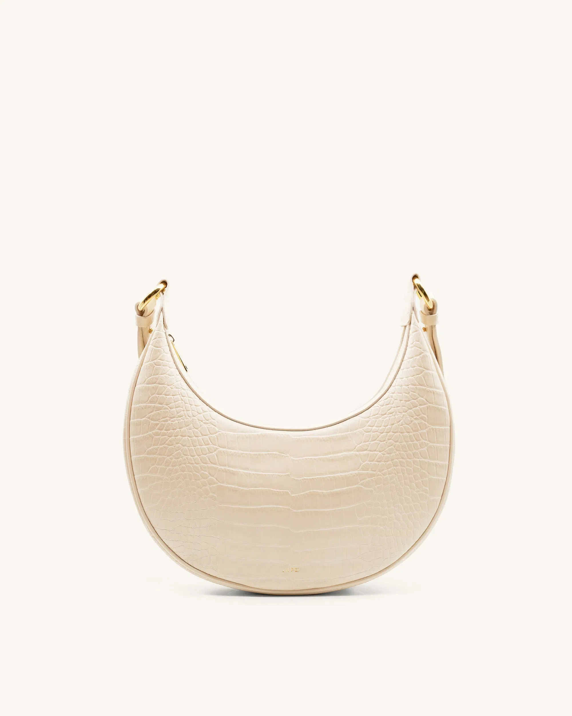 Jw Pei Carly Saddle Bag Ivory Croc