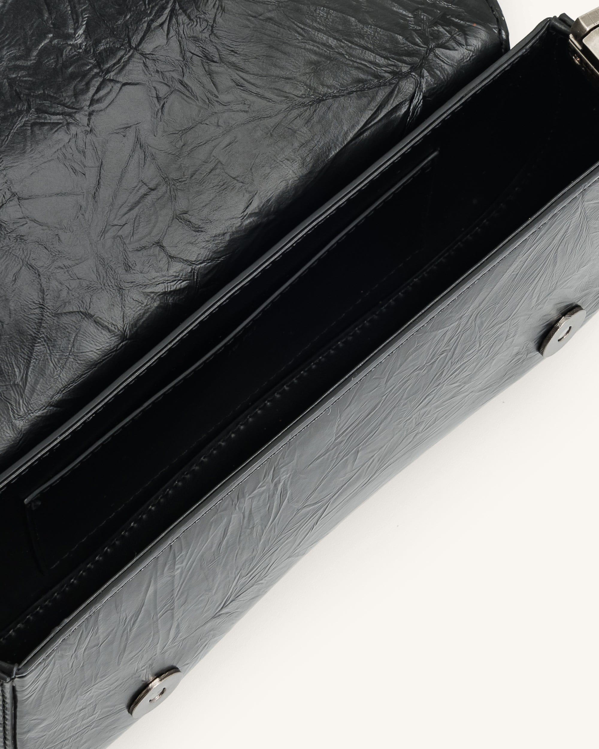 Jw Pei Joy Crushed Shoulder Bag Black