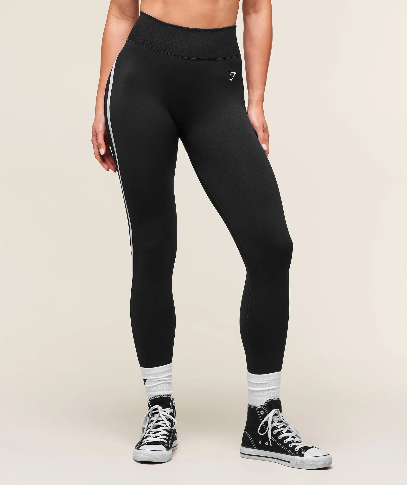 Women's Gymshark Lift Campus Seamless Leggings Black
