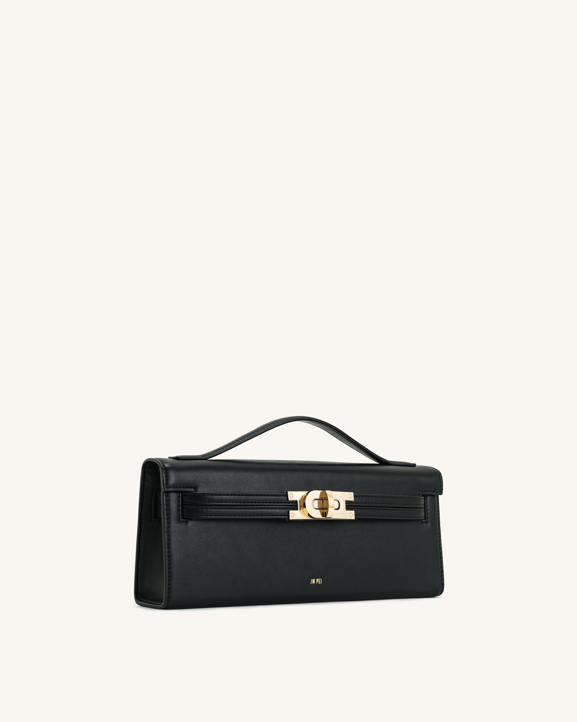 Jw Pei Bria Structured Top Handle Bag Black
