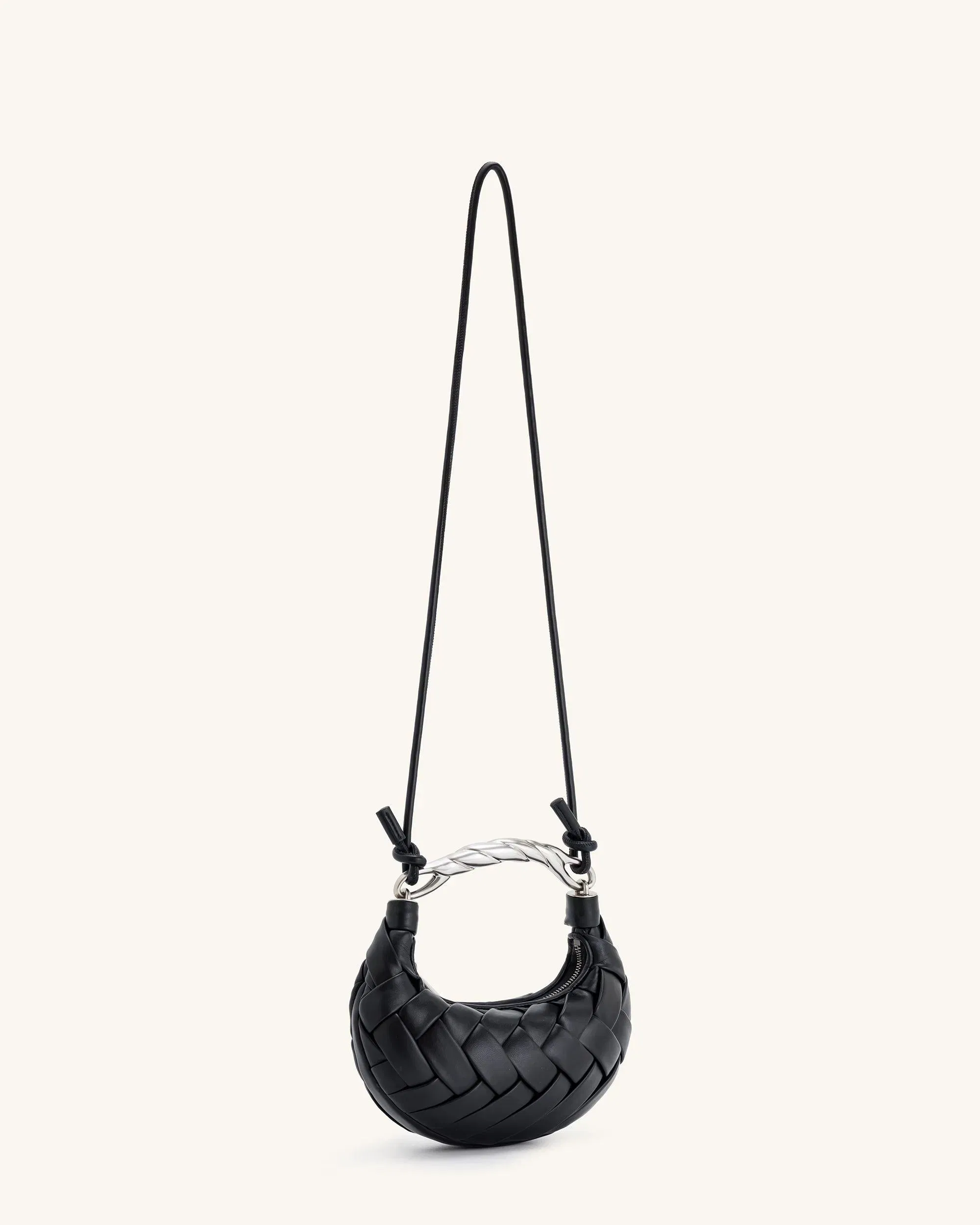 Jw Pei Orla Weave Handbag Black