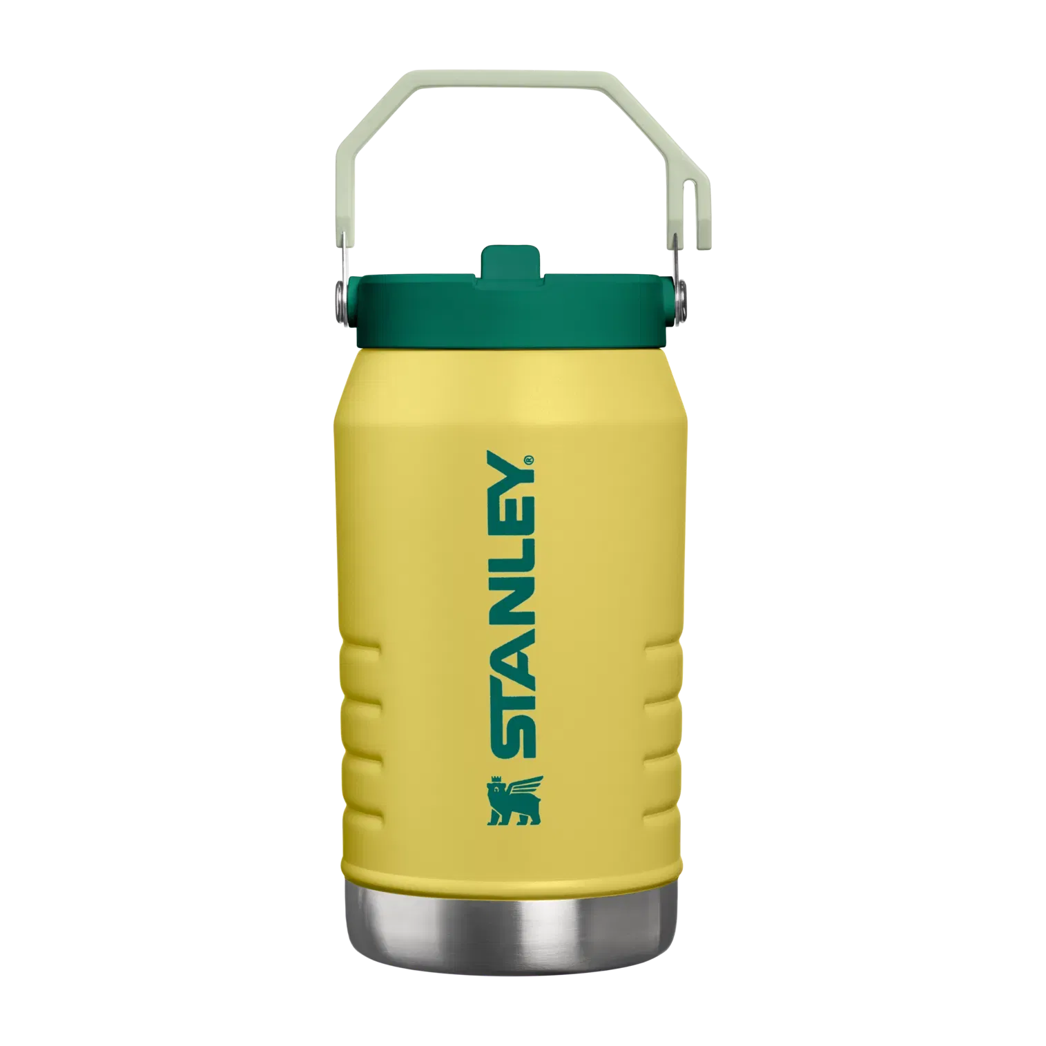 Stanley The IceFlow Flip Straw Jug | 64 OZ Daffodil Emerald