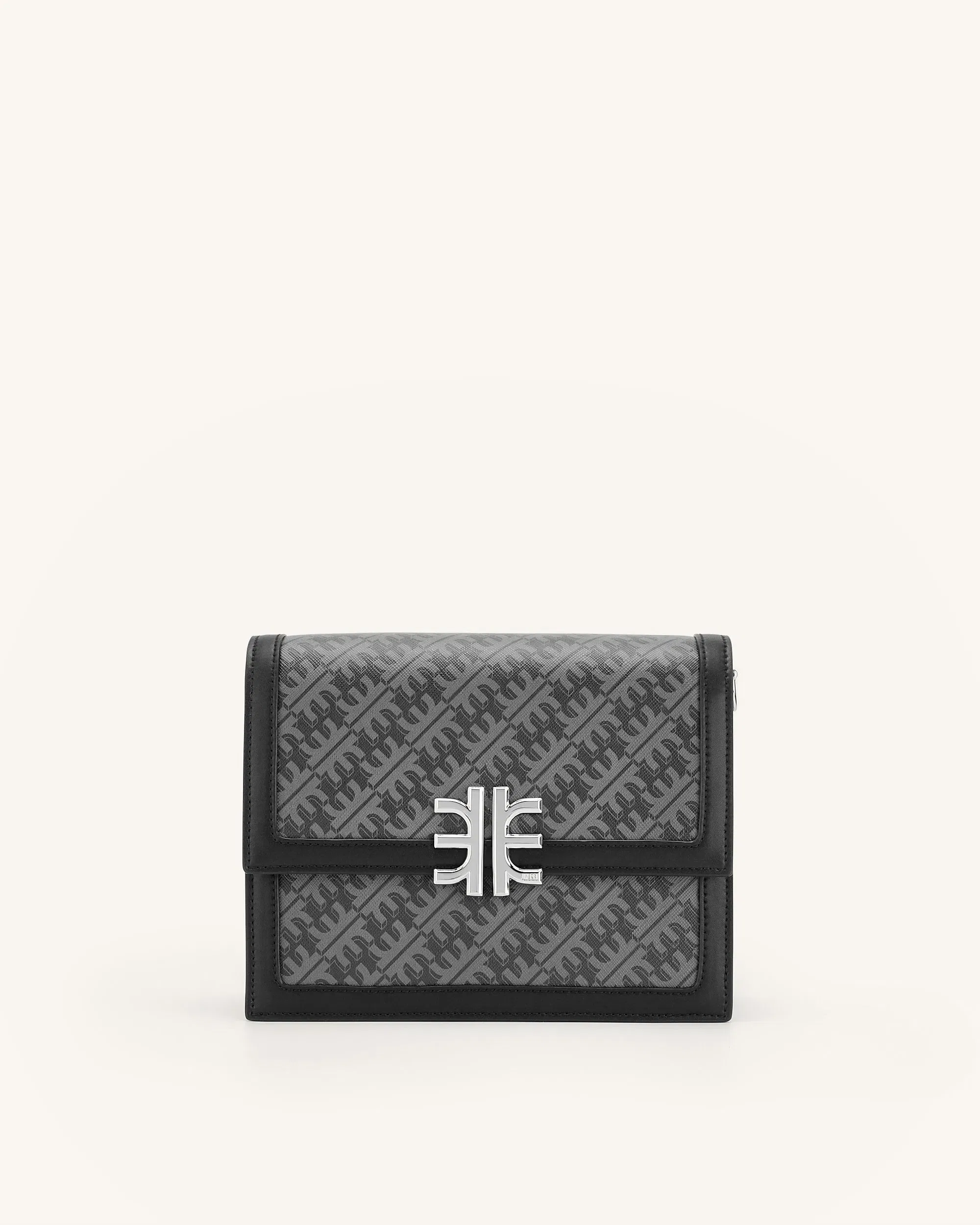 Jw Pei Fei Mini Flap Crossbody Iron Black