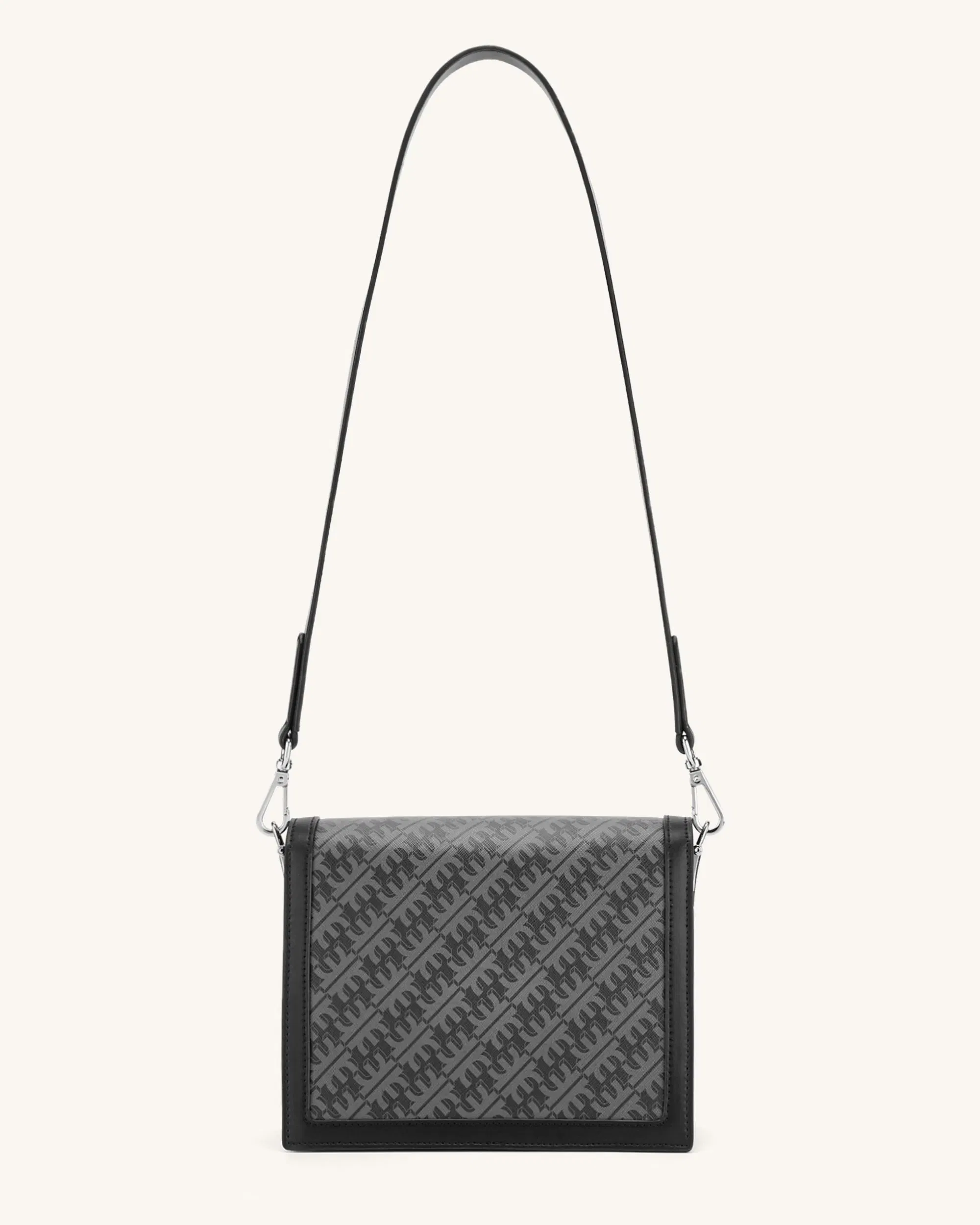 Jw Pei Fei Mini Flap Crossbody Iron Black