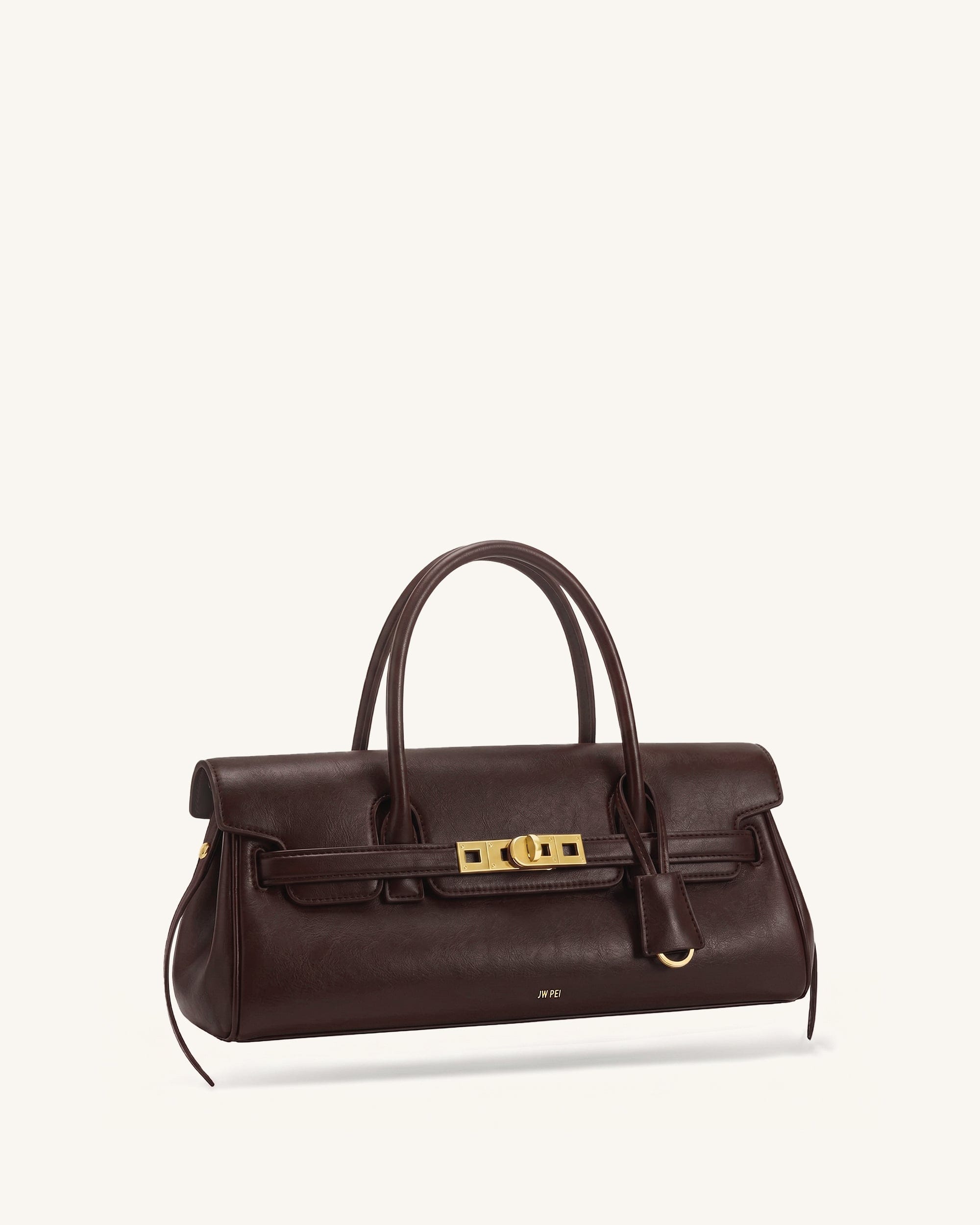 Jw Pei Yara Small Top Handle Shoulder Bag Deep Coffee