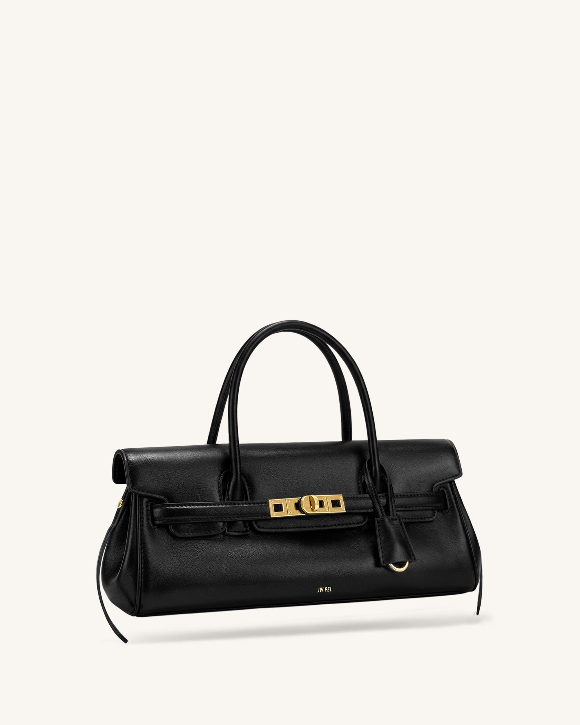 Jw Pei Yara Small Top Handle Shoulder Bag Deep Coffee