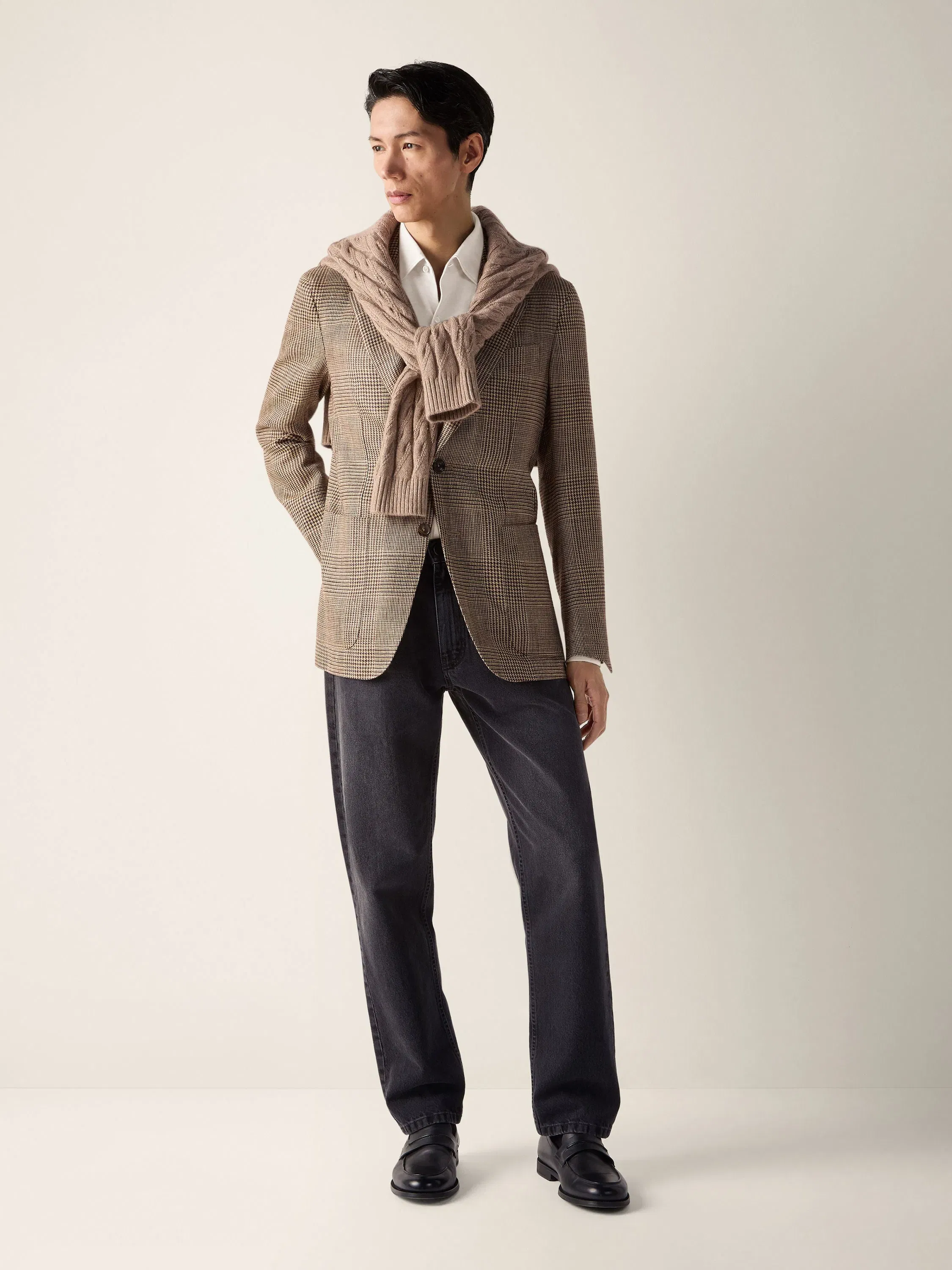 Zegna Silk Linen And Cotton Shirt