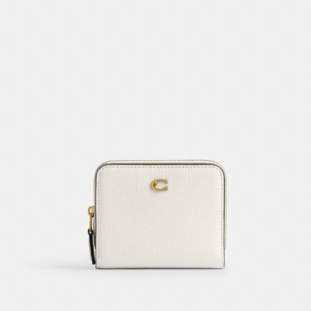 Coach Essential Billfold Wallet Brass Chalk