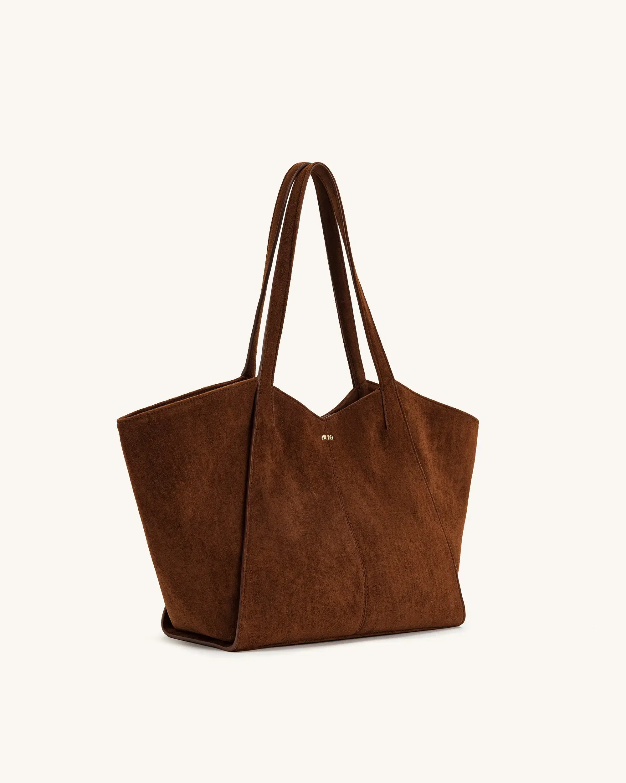 Jw Pei Kiana Large Capacity Tote Bag Dark Brown