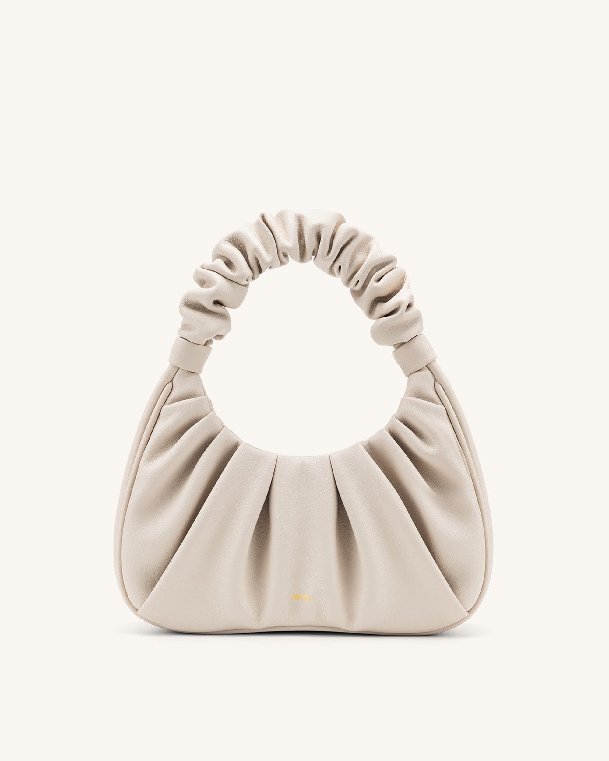 Jw Pei Gabbi Ruched Hobo Handbag Ivory