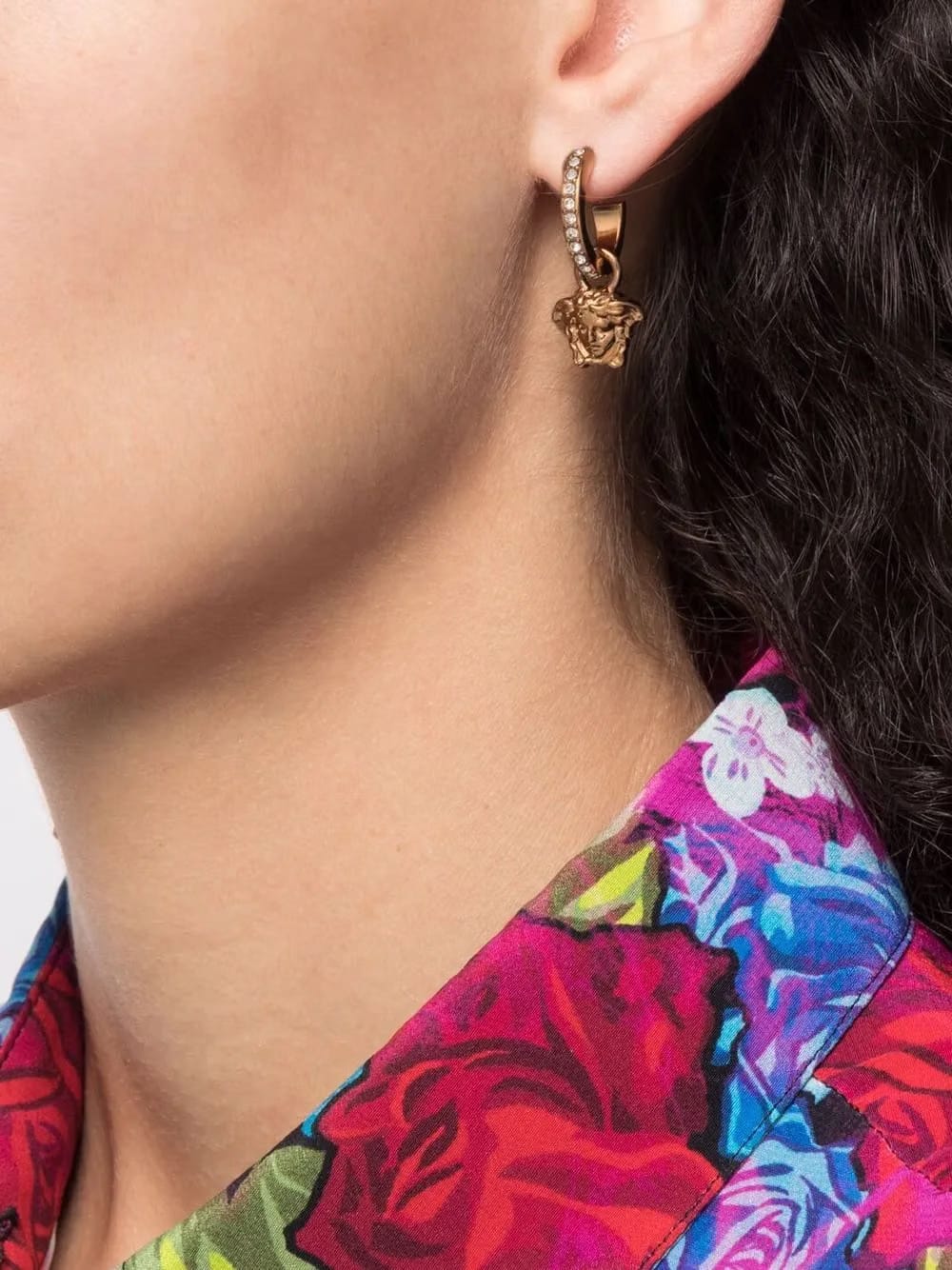 La Medusa hoop earrings