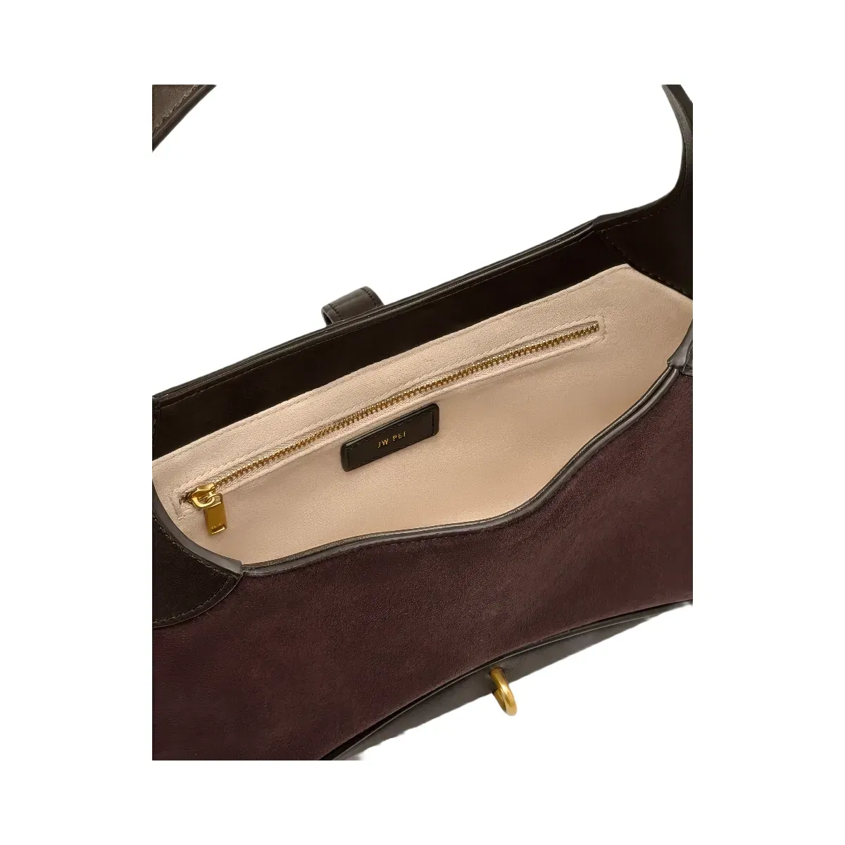 Jw Pei Juliette Key Charm East West Shoulder Bag Dark Brown