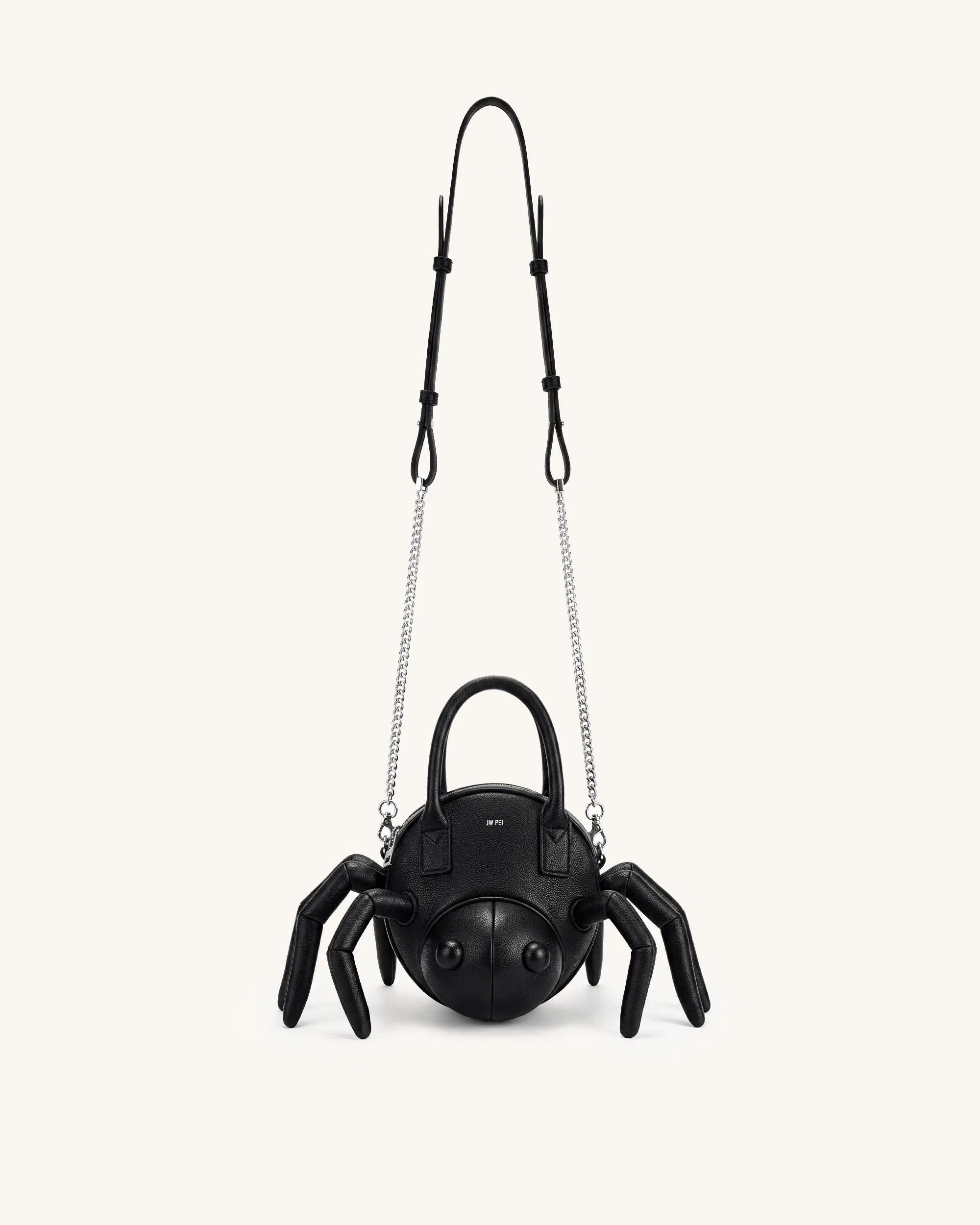 Jw Pei Siena Spider Shaped Top Handle Bag Black