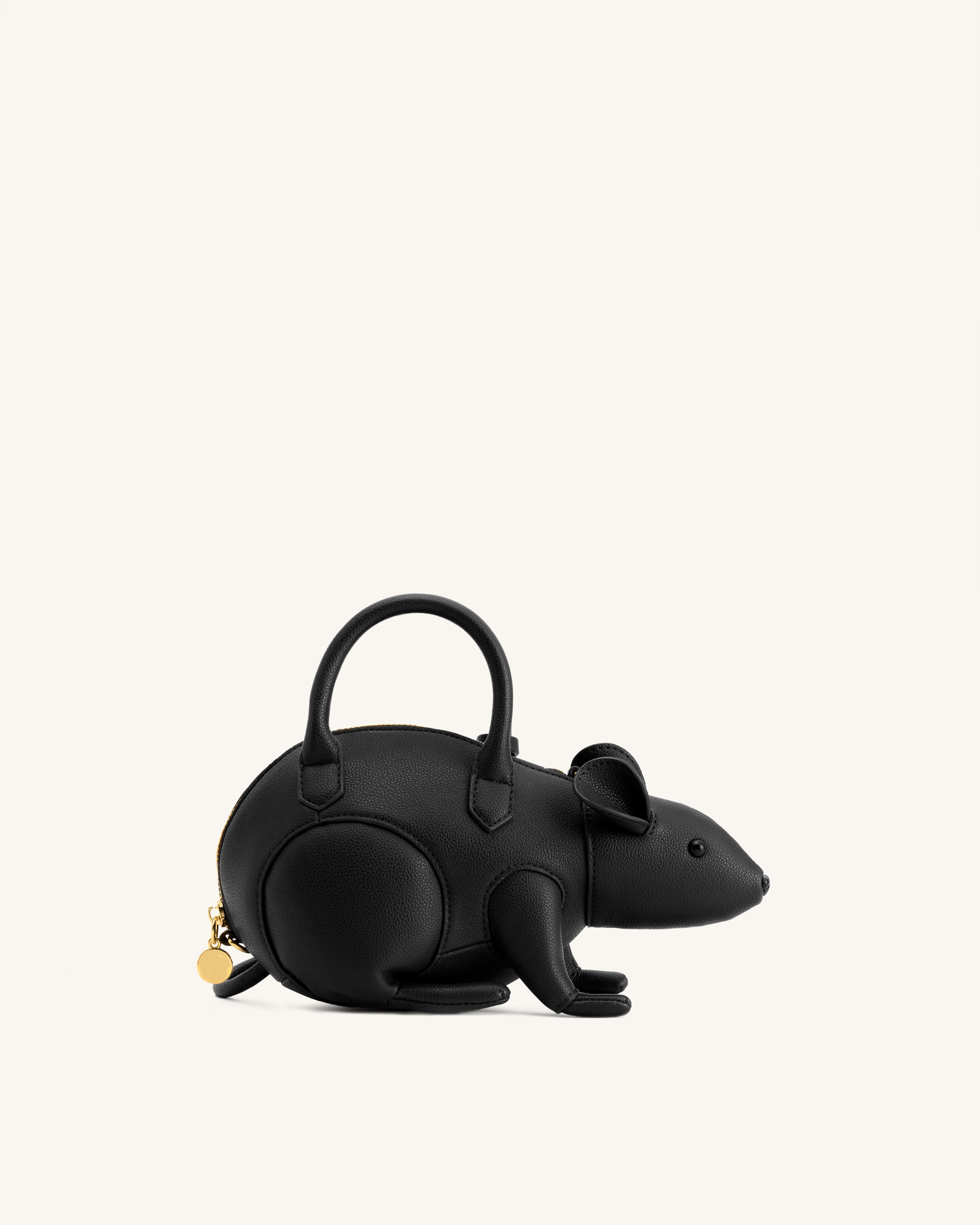 Jw Pei Mia Mouse Top Handle Bag Black
