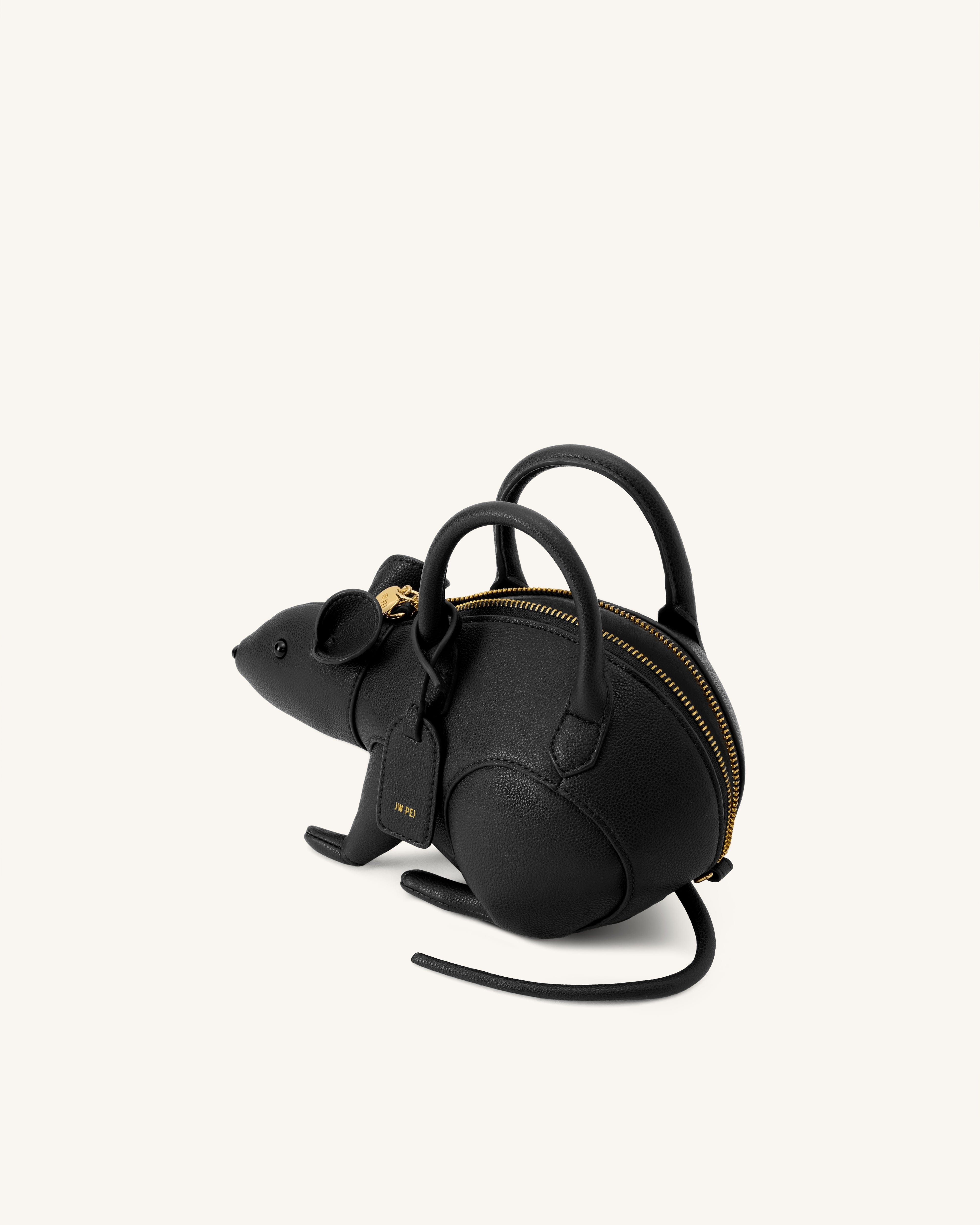 Jw Pei Mia Mouse Top Handle Bag Black