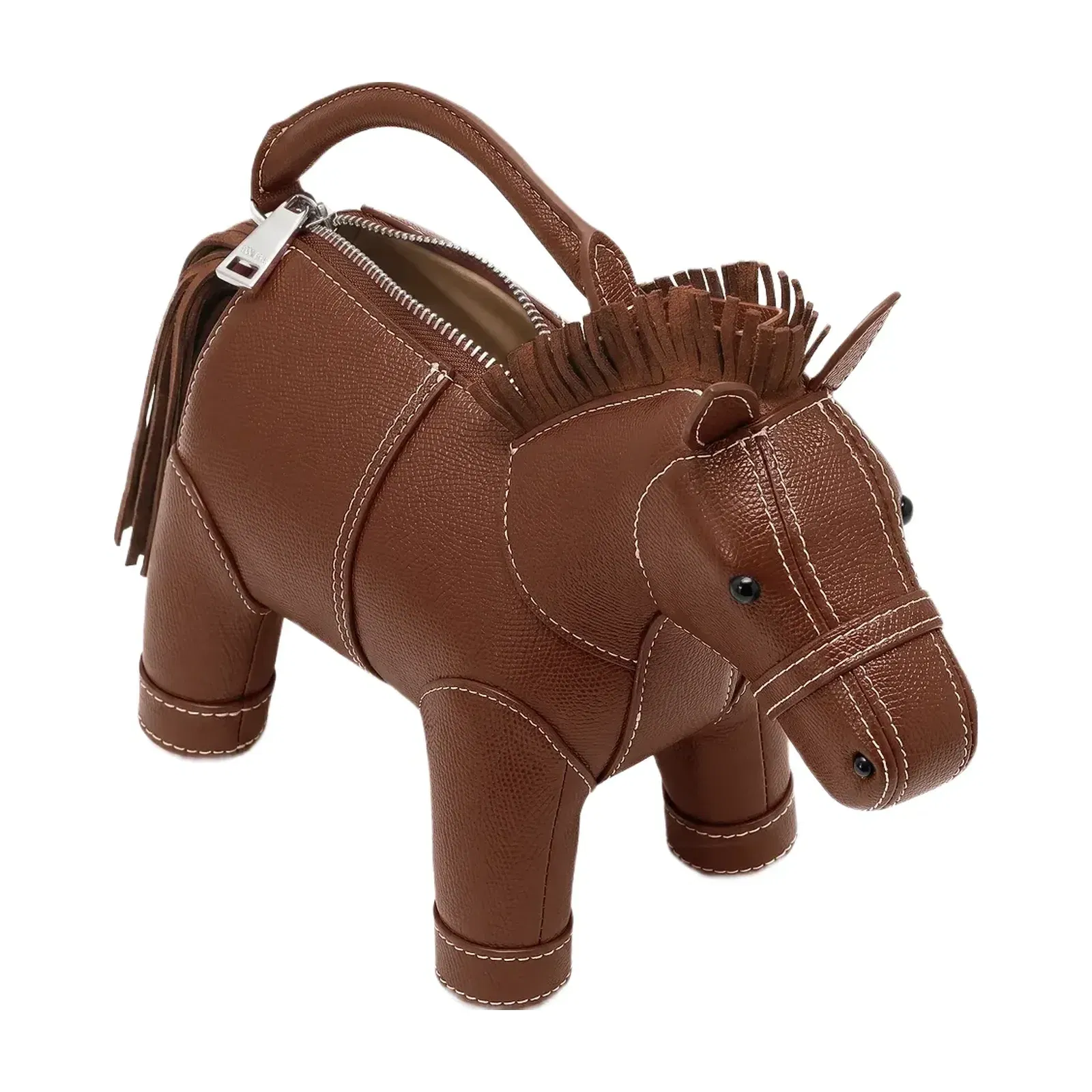 Jw Pei Harper Horse Top Handle Bag Brown