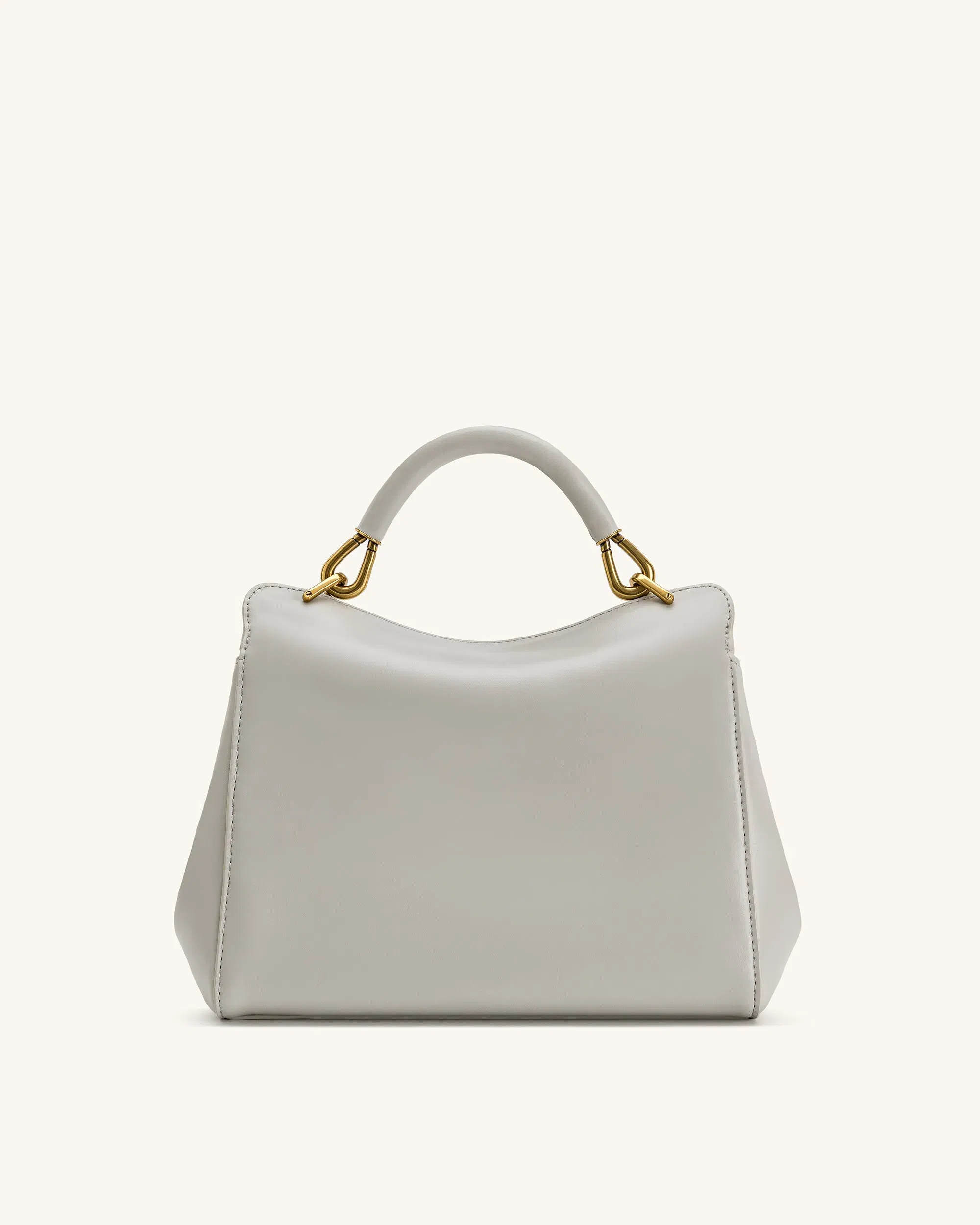 Jw Pei Lucia Classic Top Handle Bag Light Gray