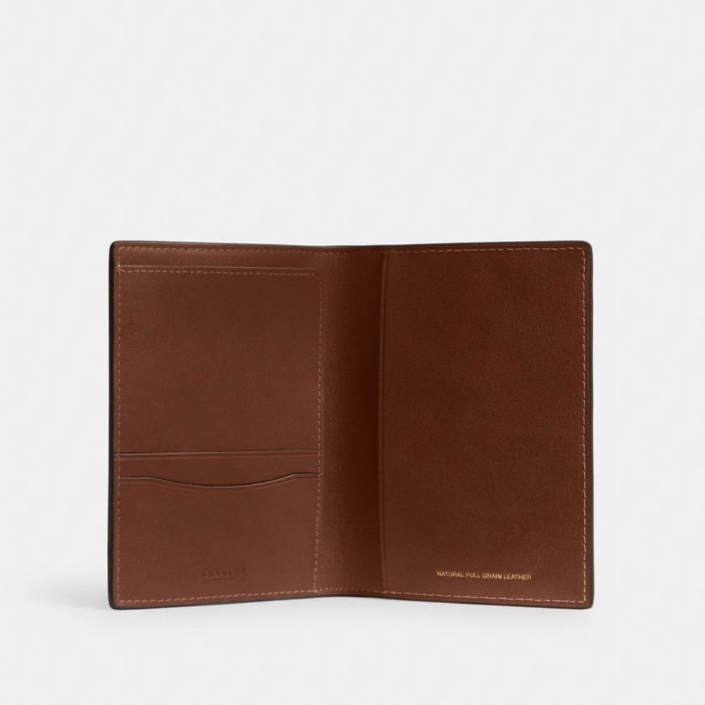 Coach Passport Case Redwood