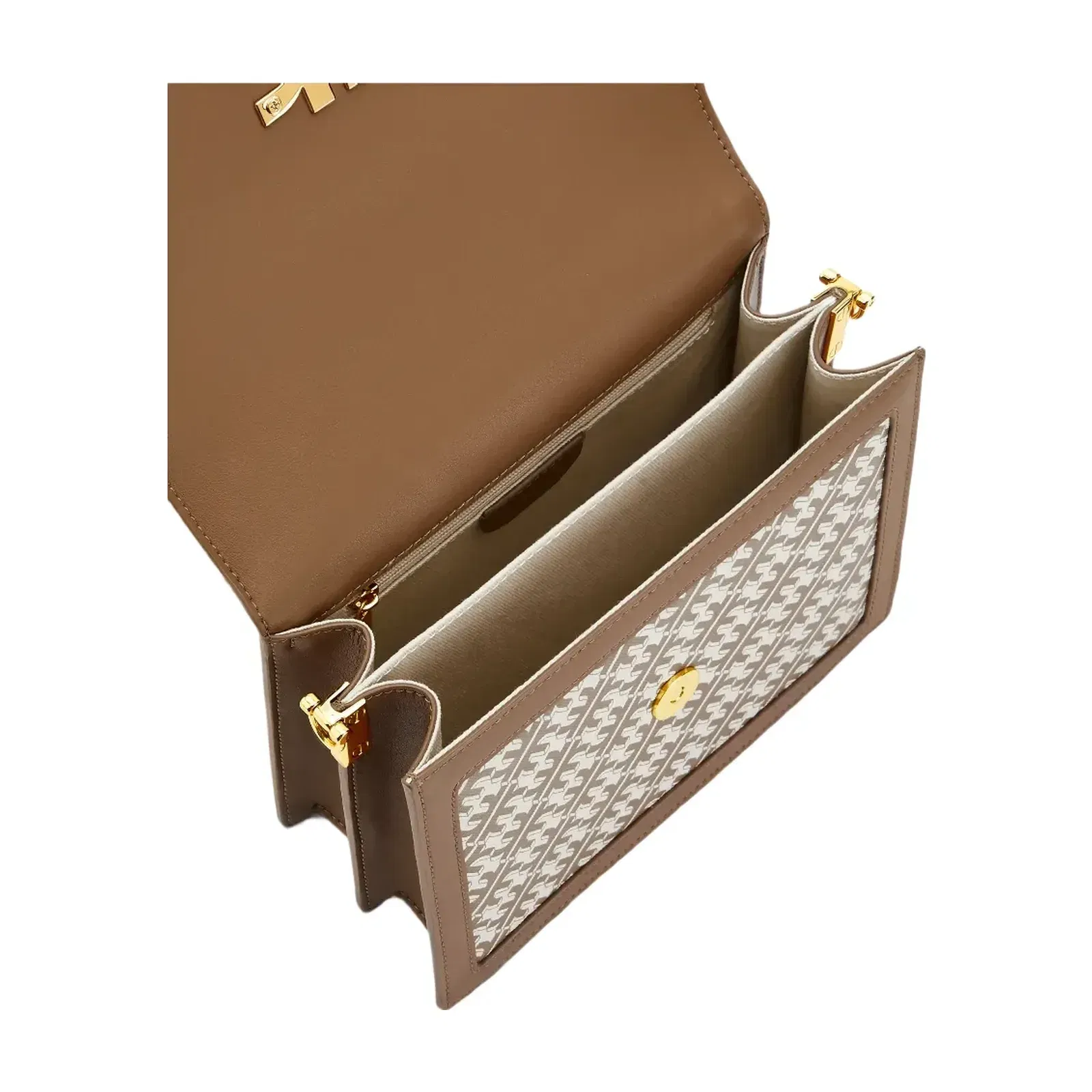Jw Pei Fei Mini Flap Crossbody Brown