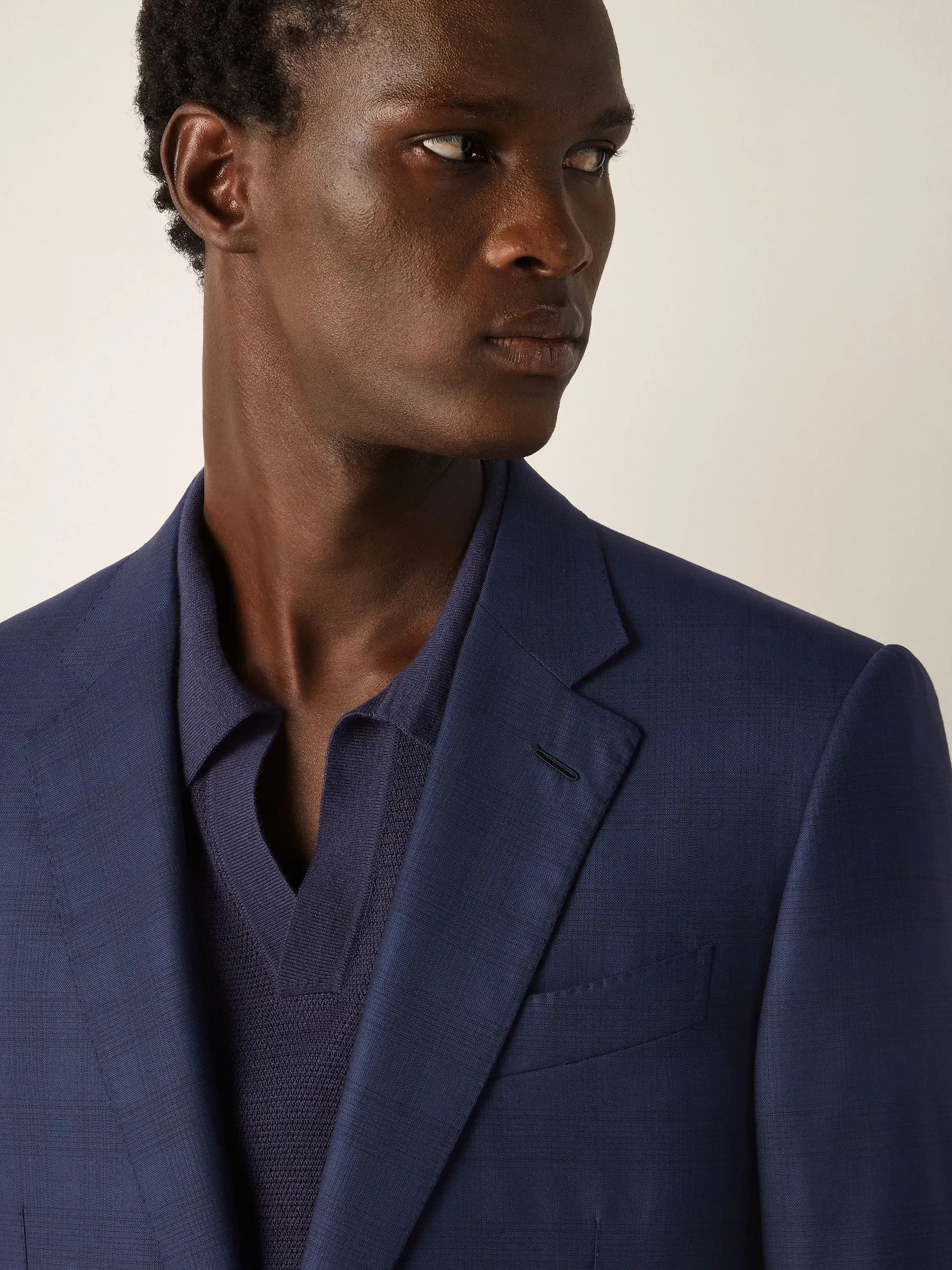 Zegna Navy Blue Centoventimila Wool Suit