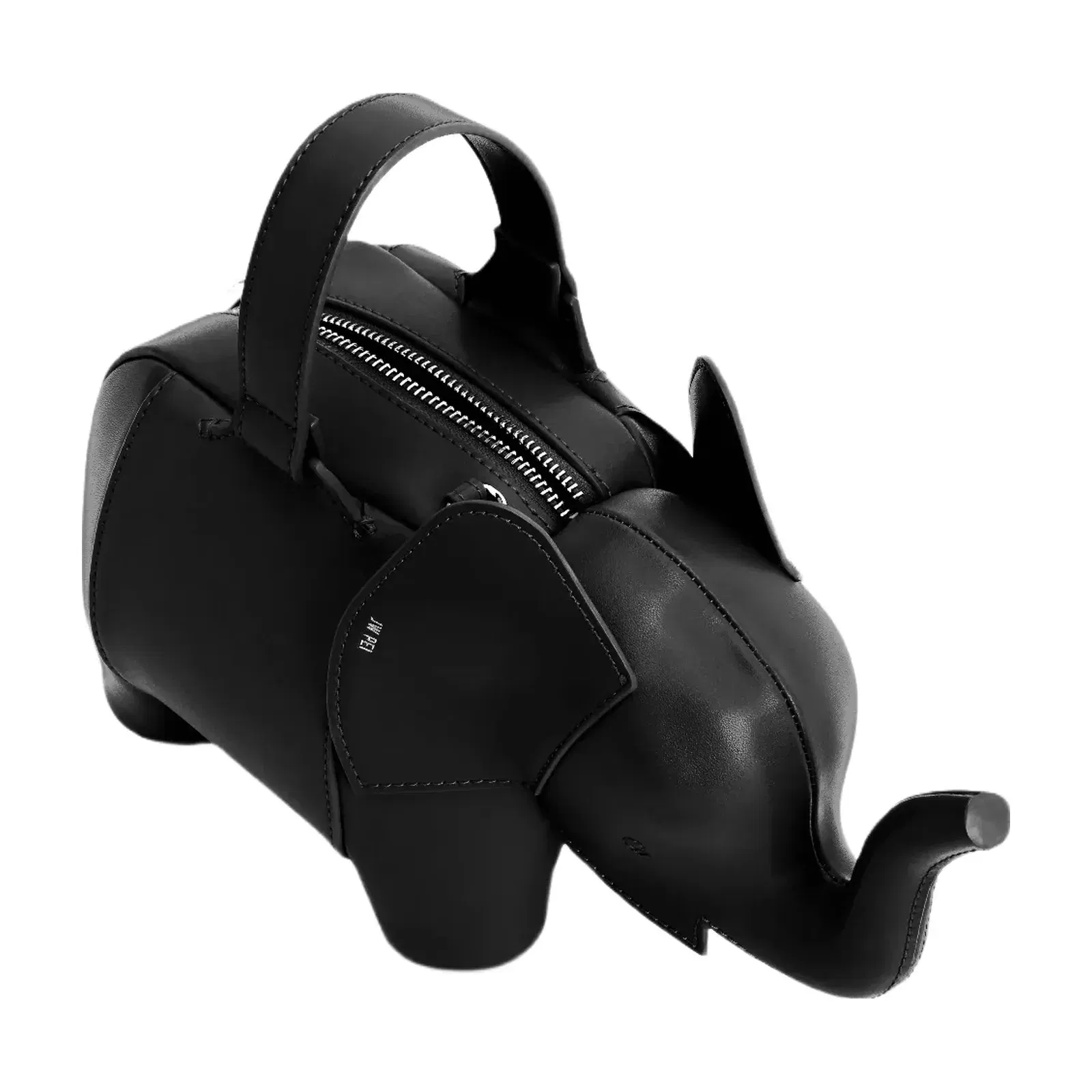 Jw Pei Claire Elephant Shaped Handbag Black
