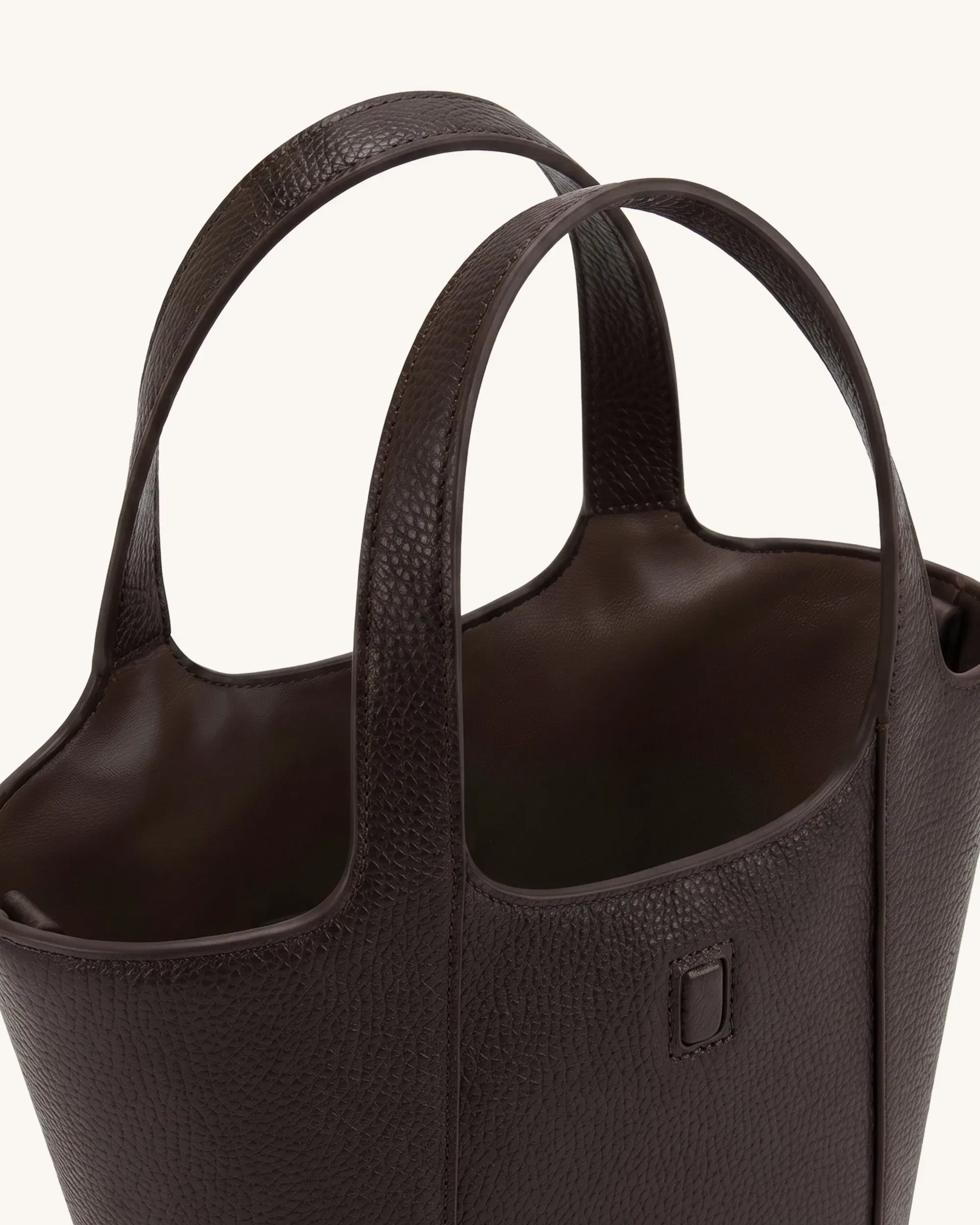 Jw Pei Bella Bucket Bag Dark Brown