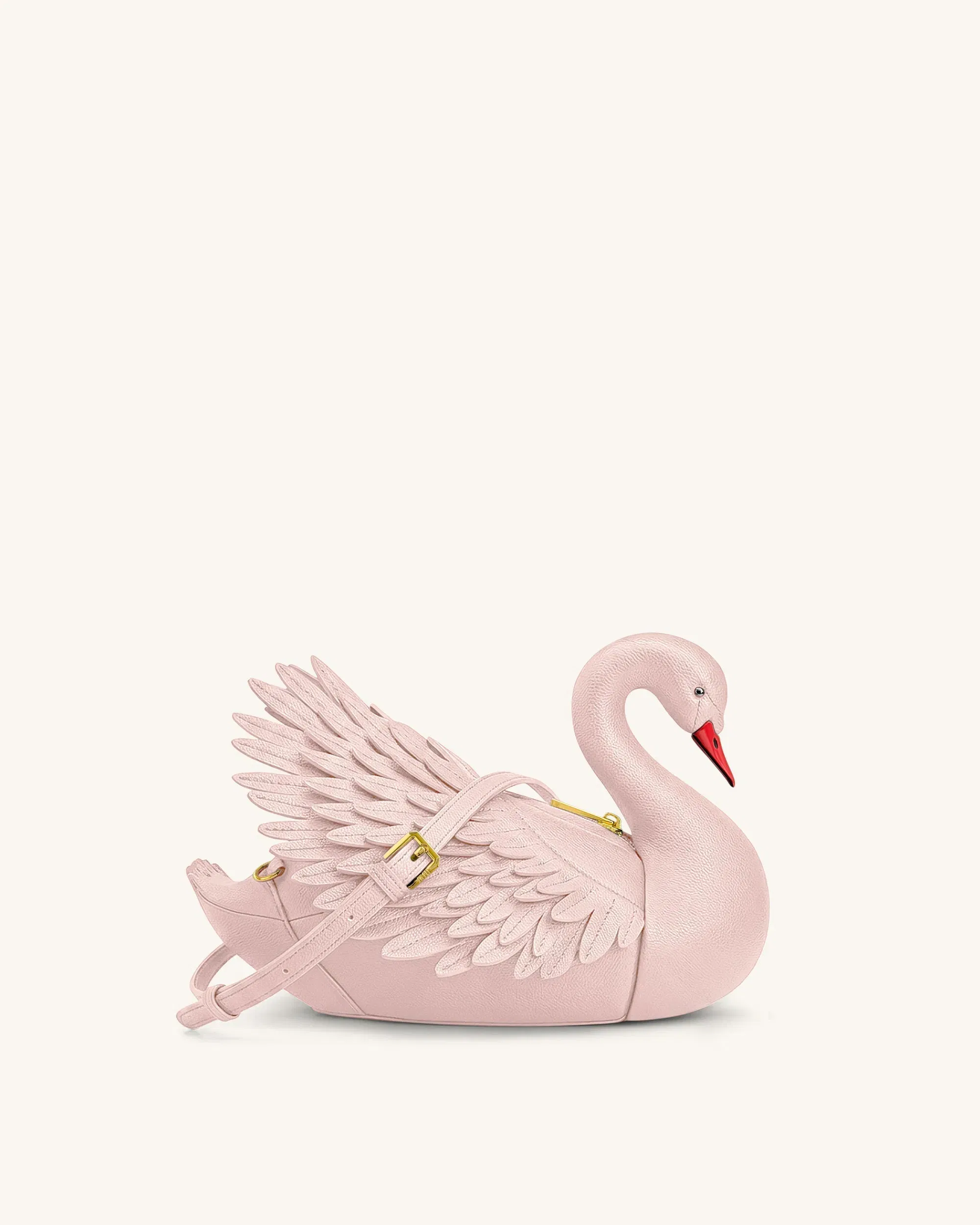 Jw Pei Alani Swan Shaped Crossbody Bag Light Pink