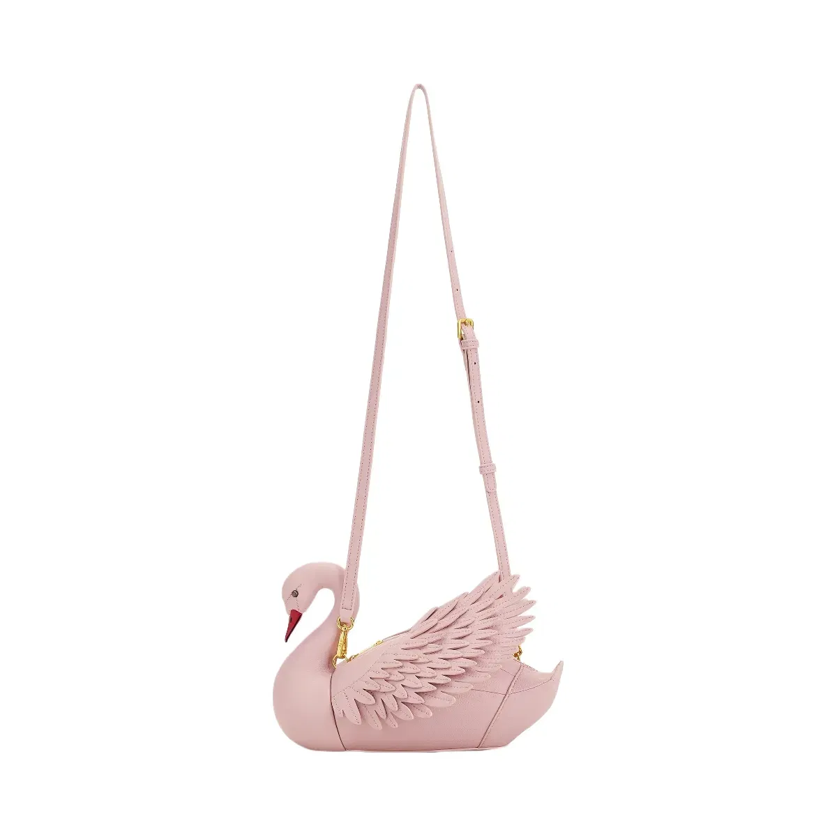 Jw Pei Alani Swan Shaped Crossbody Bag Light Pink