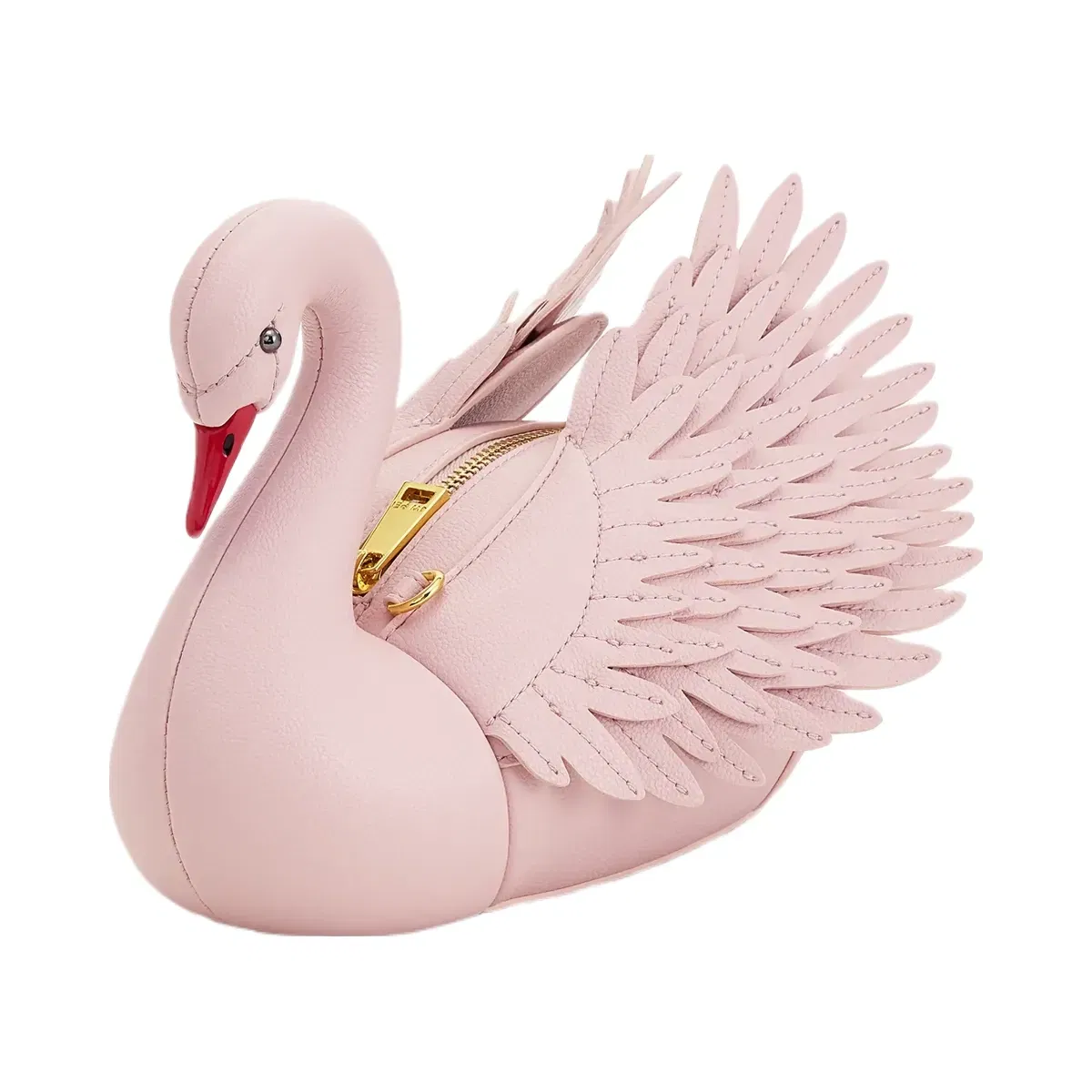 Jw Pei Alani Swan Shaped Crossbody Bag Light Pink