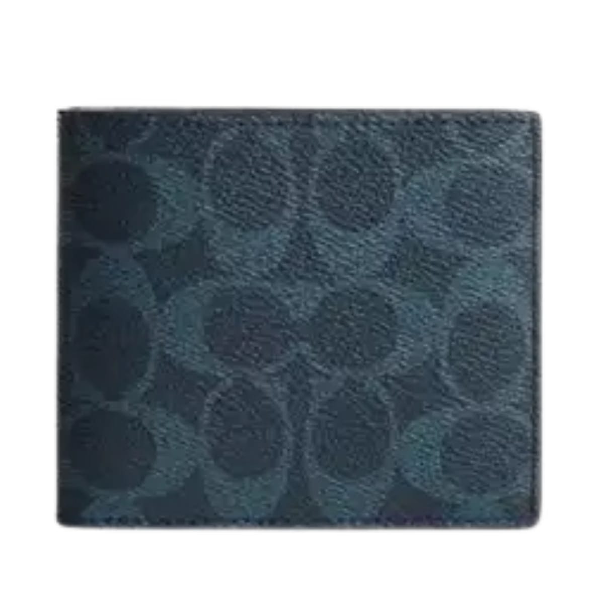 COACH Id Billfold Wallet In Signature Canvas signature canvas/Ink Blue
