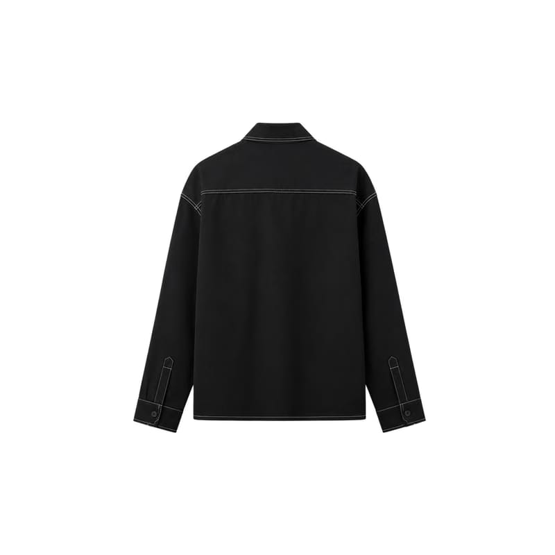 Be Autyst Black Canvas Overshirt