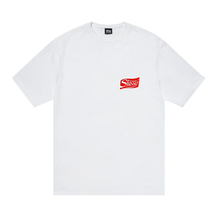 Stussy Soda Can T-Shirt White