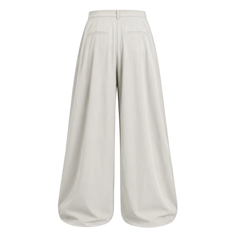 Off Supply Cascade White Trousers
