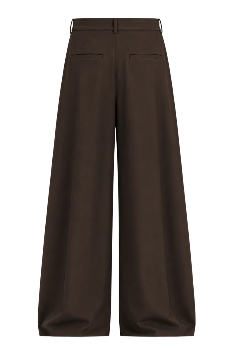 Off Supply Dune Dark Brown Trousers