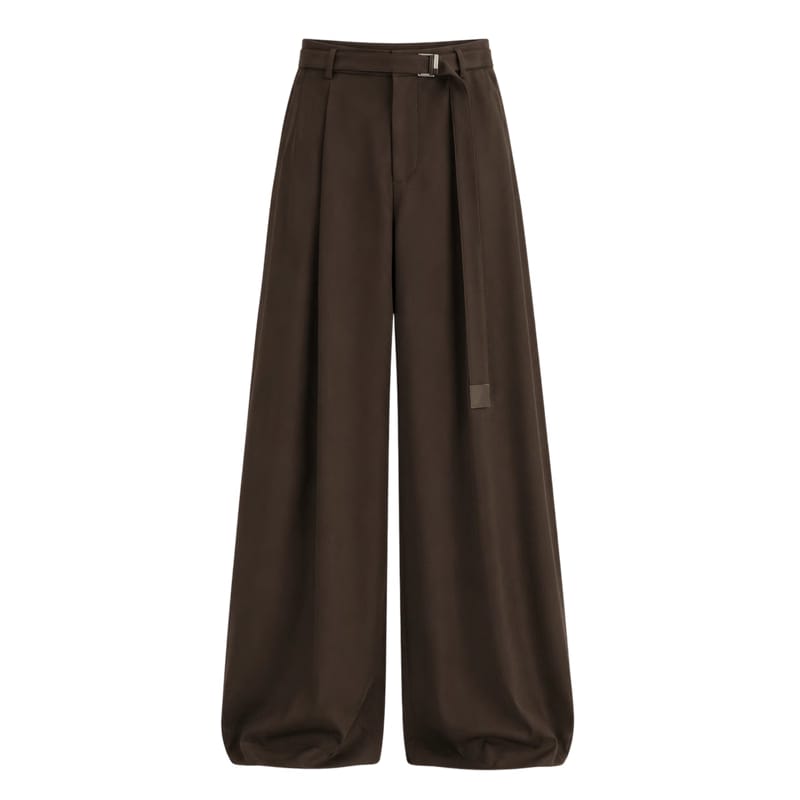 Off Supply Dune Dark Brown Trousers