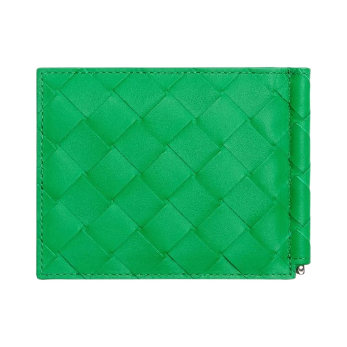 Bottega Veneta Bill Clip Wallet Parquet
