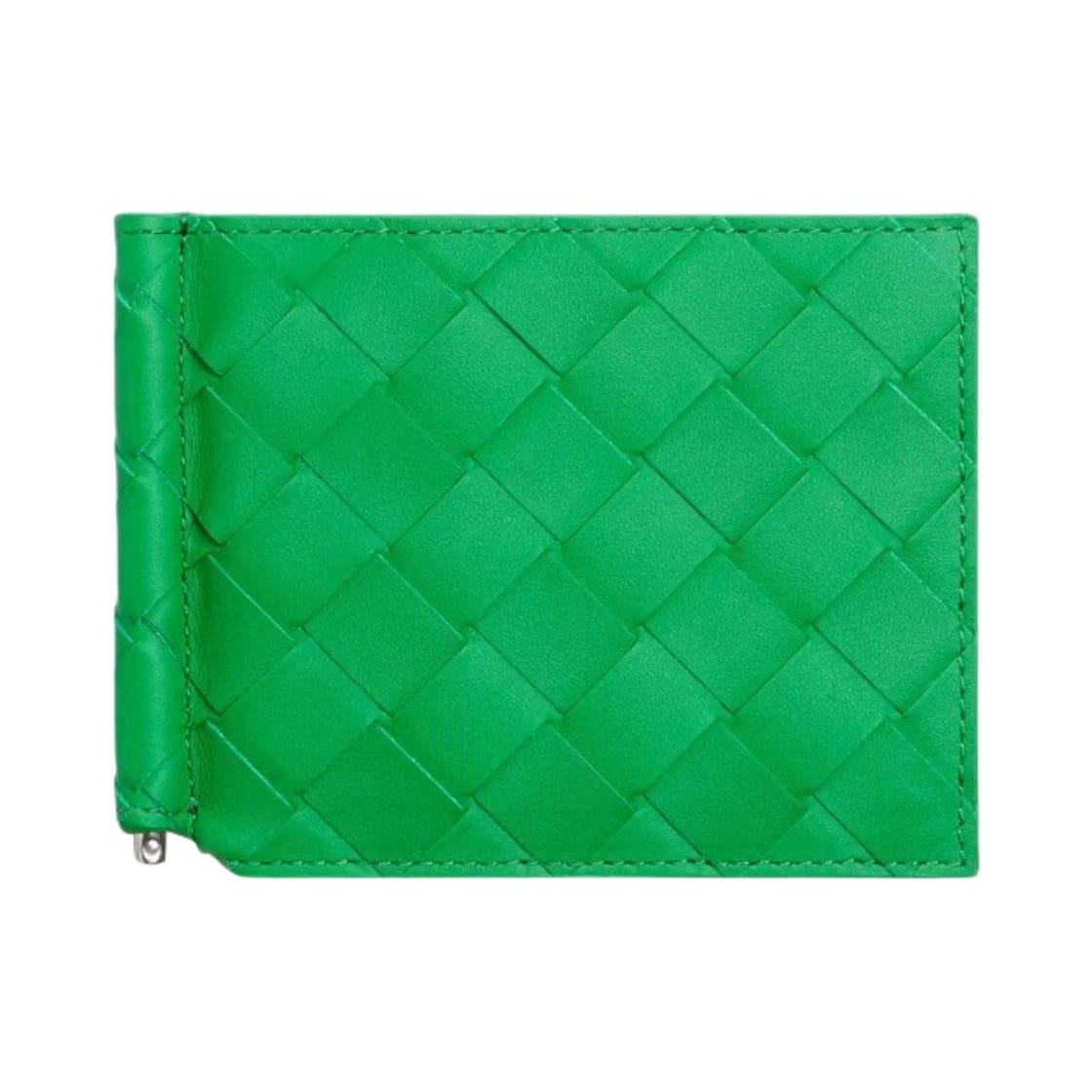 Bottega Veneta Bill Clip Wallet Parquet