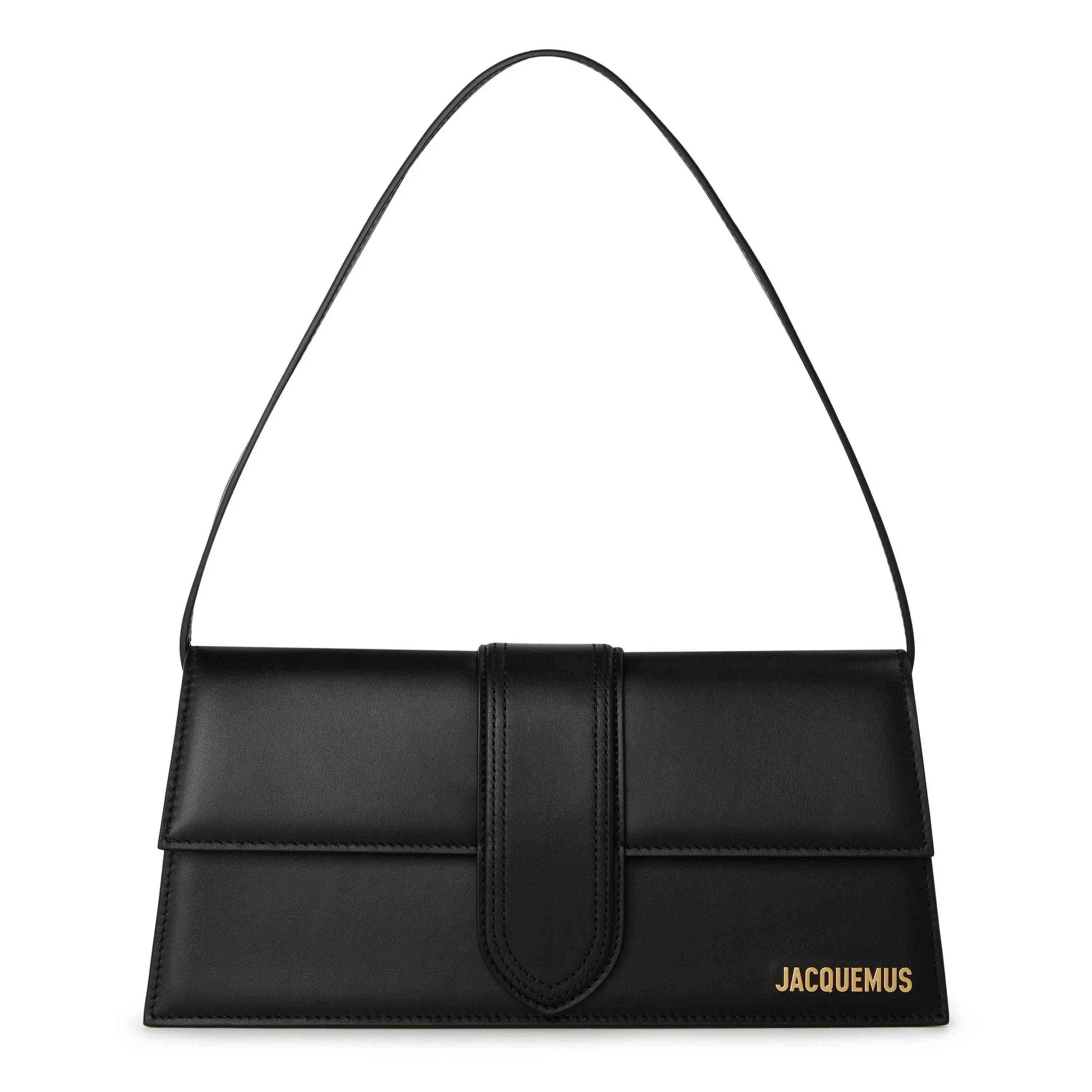 Plain Leather Le Bambino Long Flap Bag